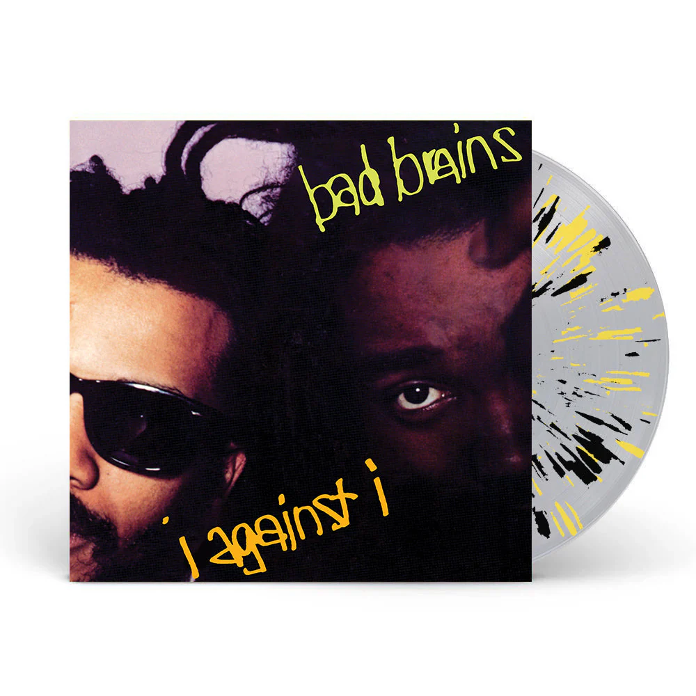 BAD BRAINS ‘I AGAINST I’ LP - LTD. 300 - CLEAR/BLACK/YELLOW/ORANGE - Image 2