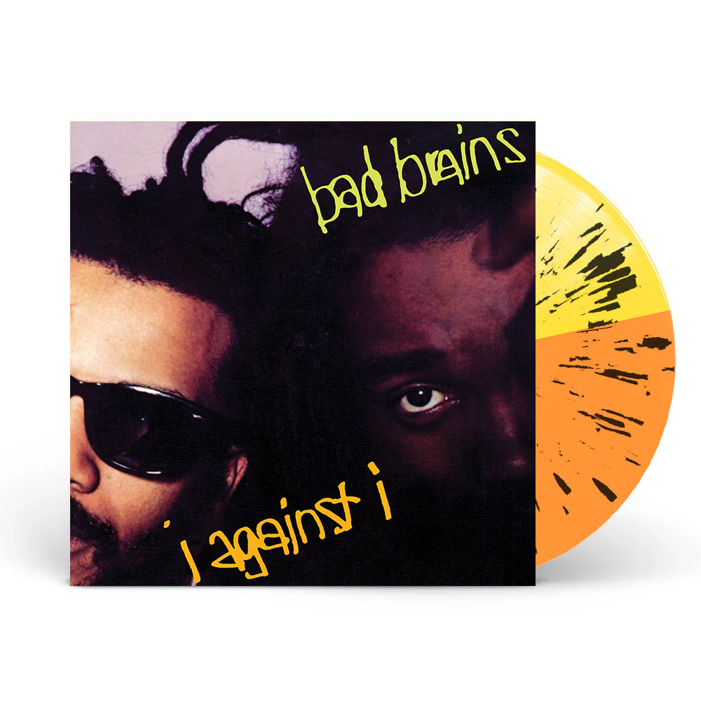 BAD BRAINS ‘I AGAINST I’ LP - LTD. 300 - CLEAR/BLACK/YELLOW/ORANGE - Image 3