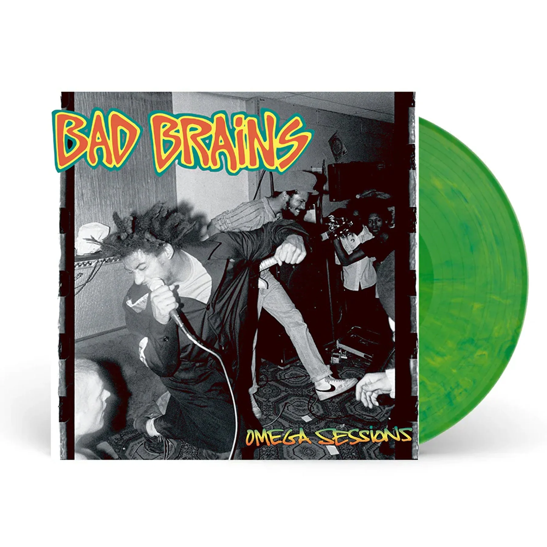 BAD BRAINS 'OMEGA SESSIONS' LP EMERALD HAZE