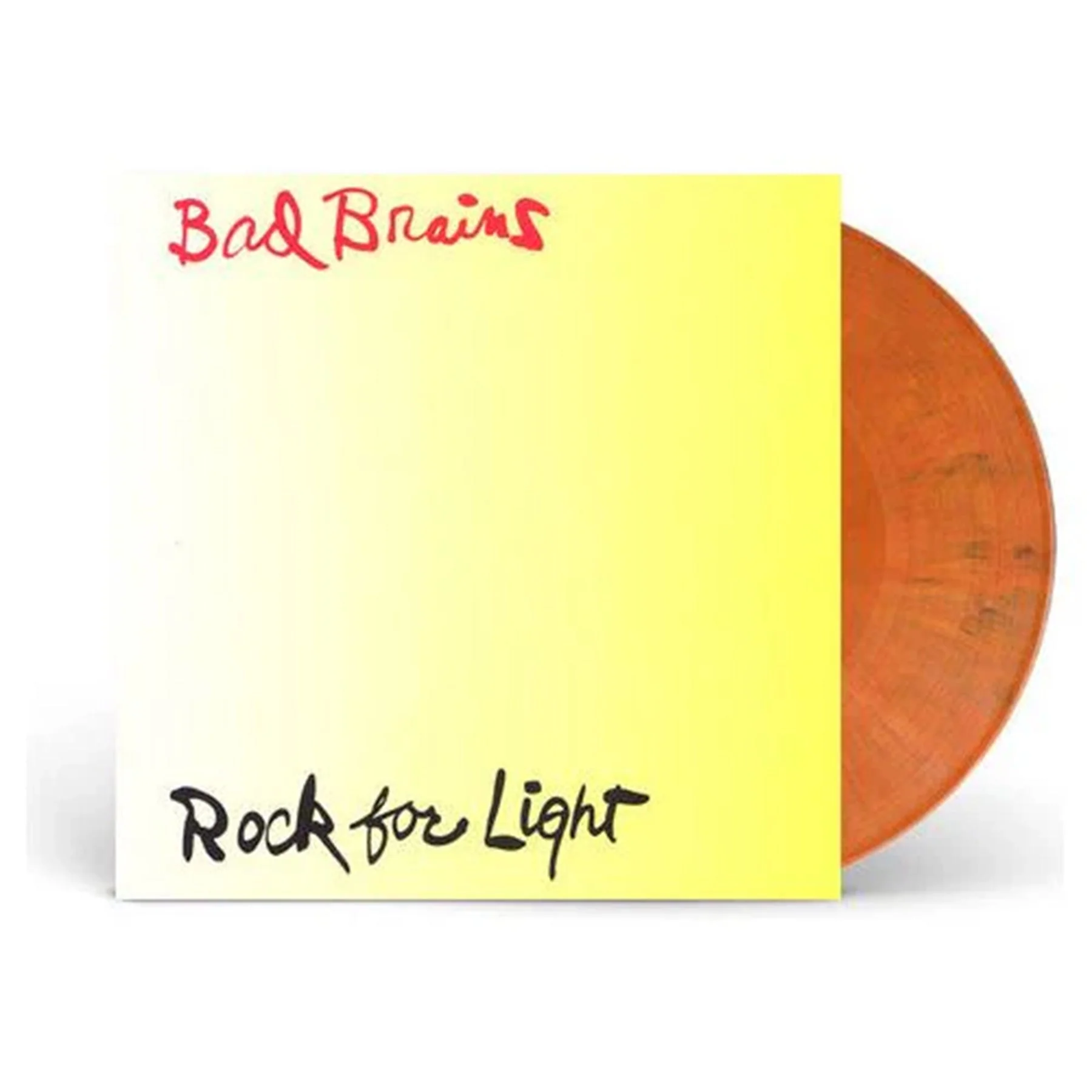 BAD BRAINS 'ROCK FOR LIGHT' LP - BURNT ORANGE