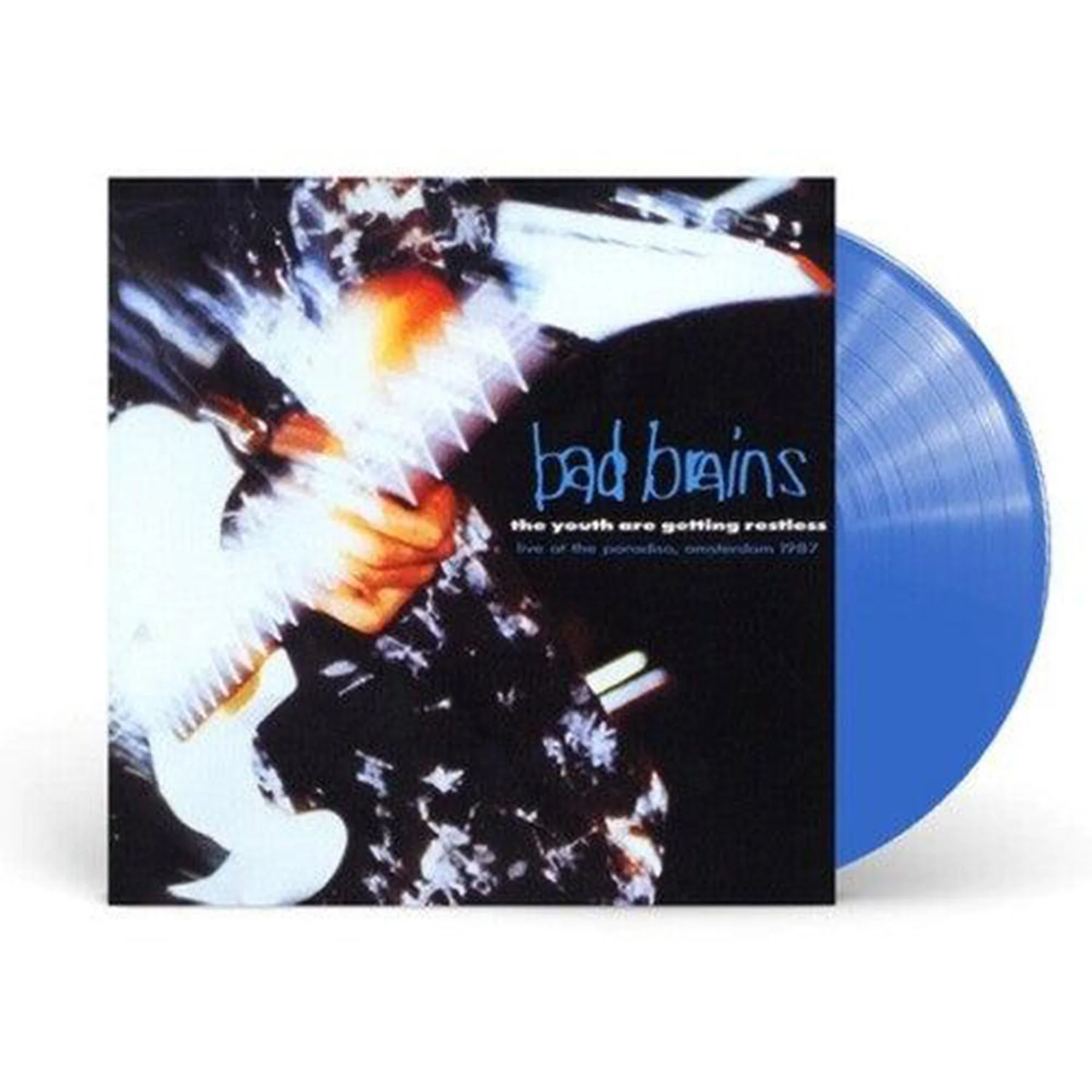 BAD BRAINS 'THE YOUTH ARE GETTING RESTLESS' LP - BLUE
