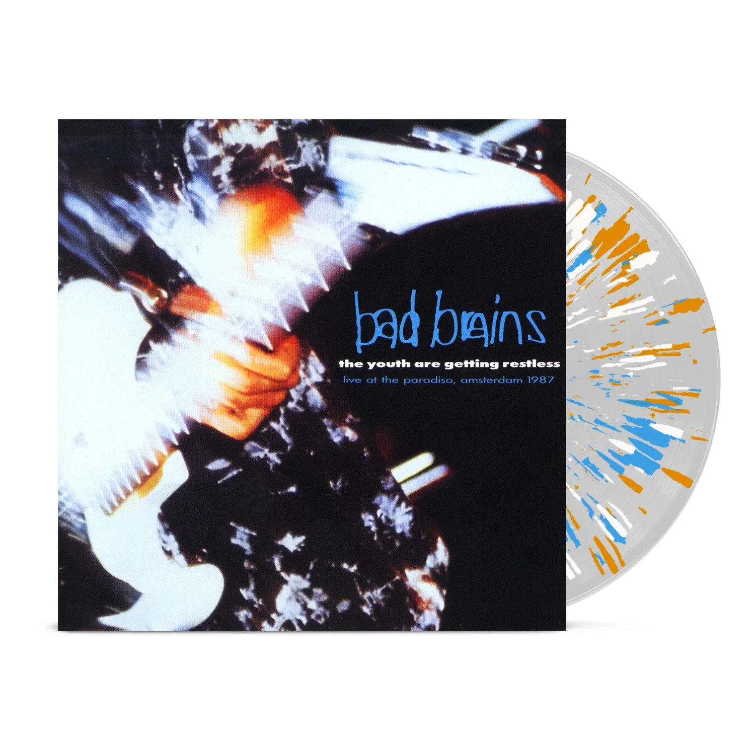 BAD BRAINS ‘THE YOUTH ARE GETTING RESTLESS’ LP - LTD. 300 - CLEAR/ORANGE/BLUE/WHITE - Image 2