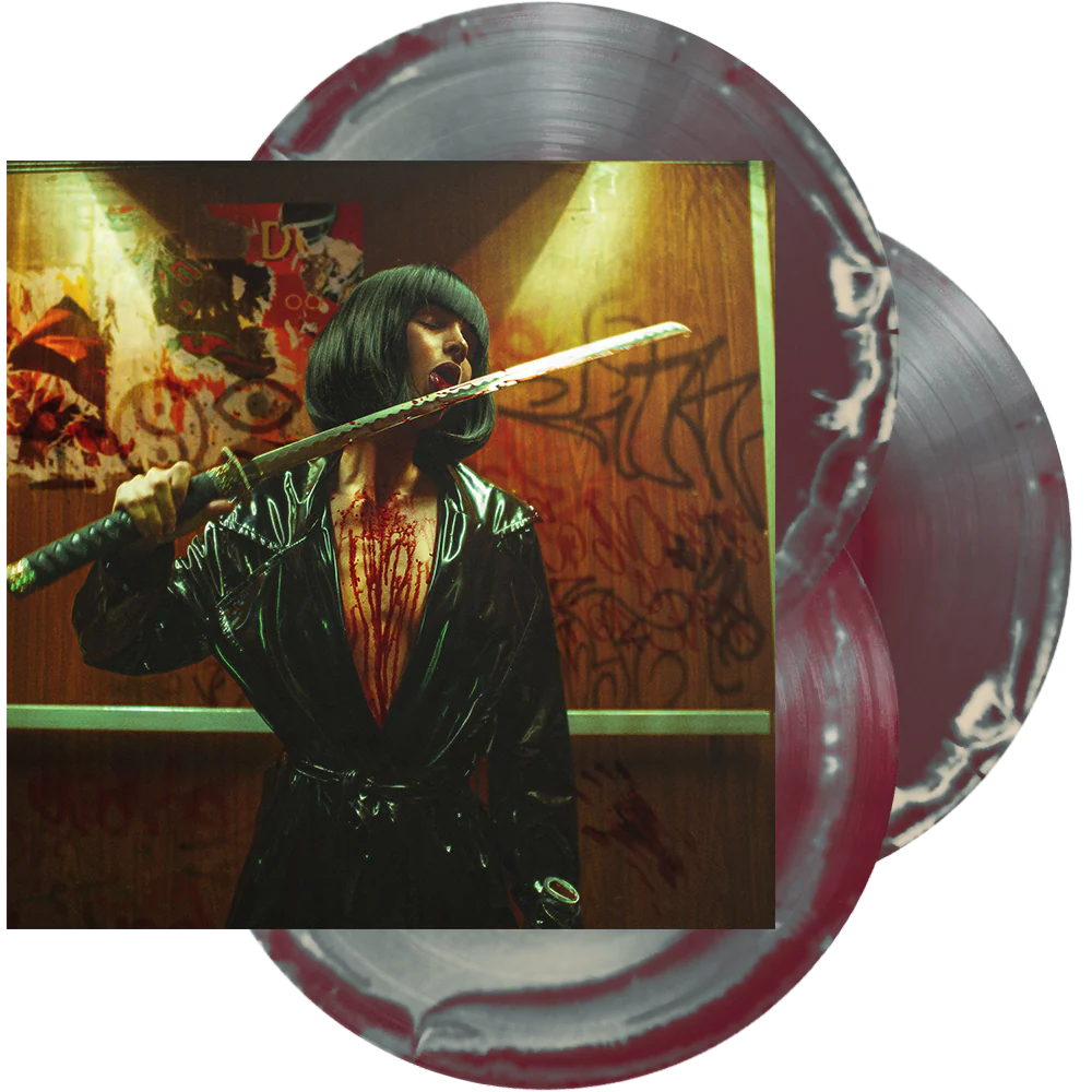 BAD OMENS ‘CONCRETE JUNGLE [THE OST]’ 3LP - LTD. 500 - BURGUNDY/SILVER/BONE WHITE