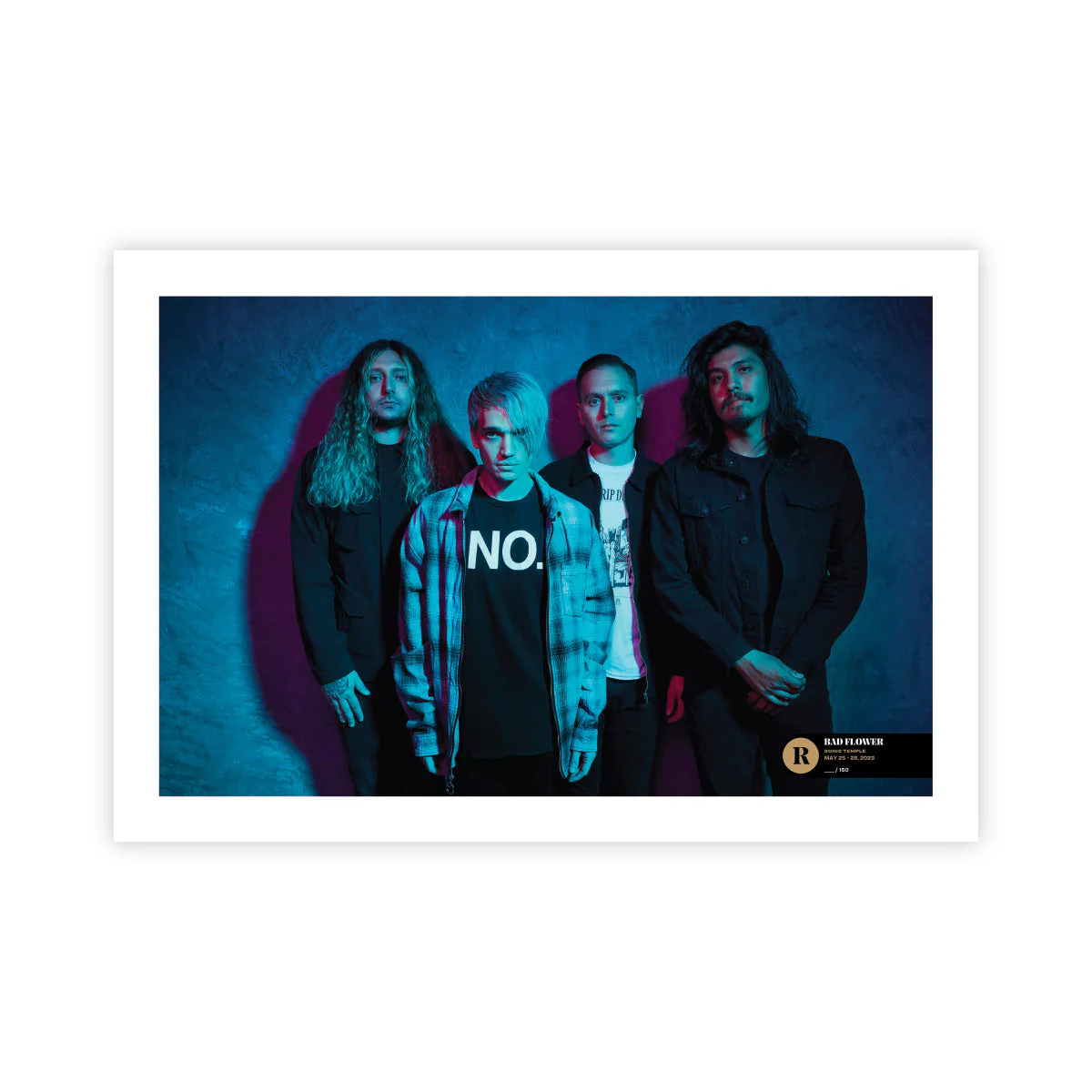 BADFLOWER X SONIC TEMPLE FESTIVAL 2023 LIMITED EDITION SIGNED POSTER - Image 2
