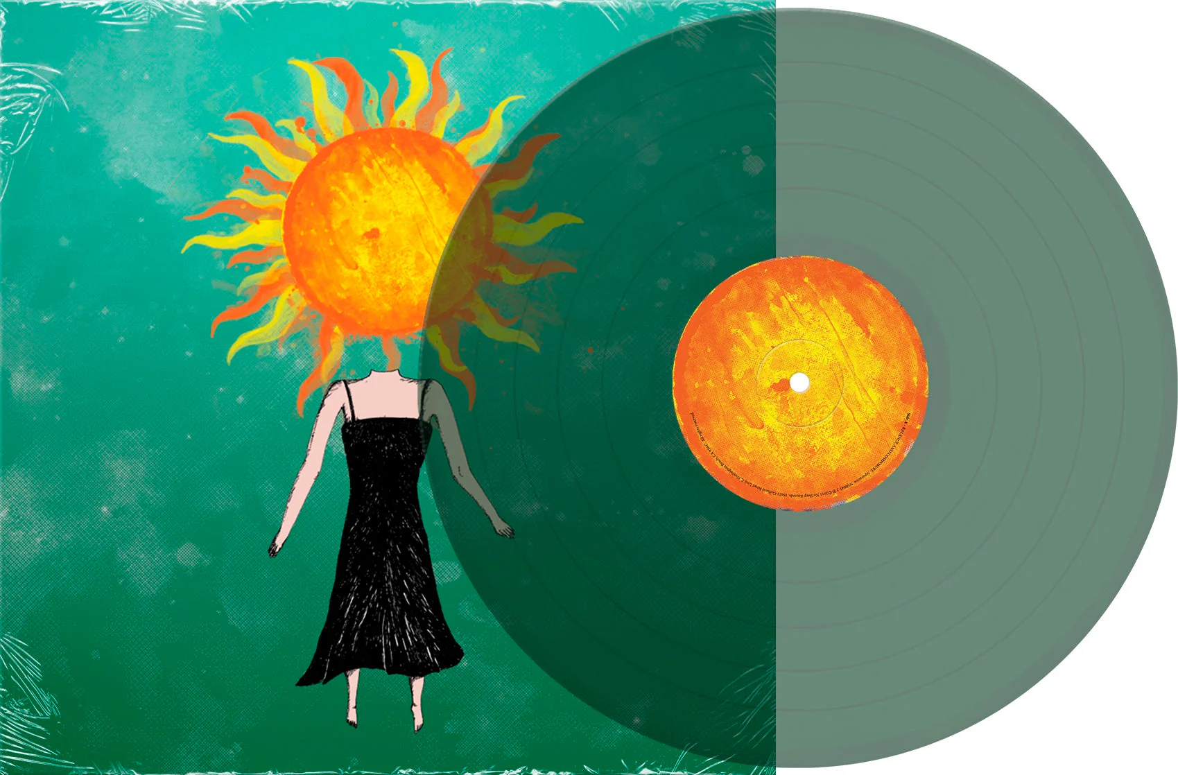 BALANCE AND COMPOSURE ‘SEPARATION’ LP - LTD. 400 - TRANSLUCENT GREEN