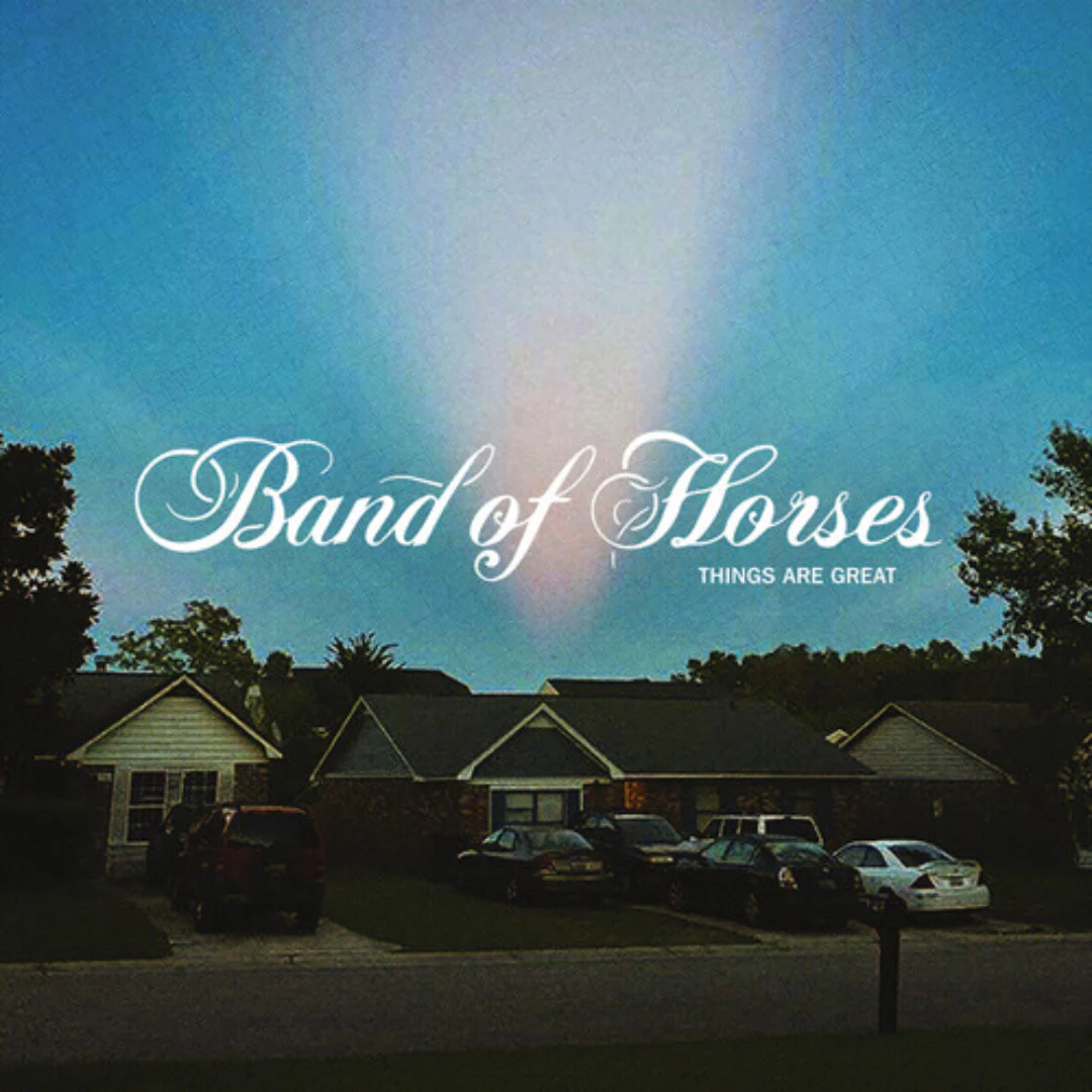 BAND OF HORSES 'THINGS ARE GREAT' LP - TRANSLUCENT RUST - Image 2