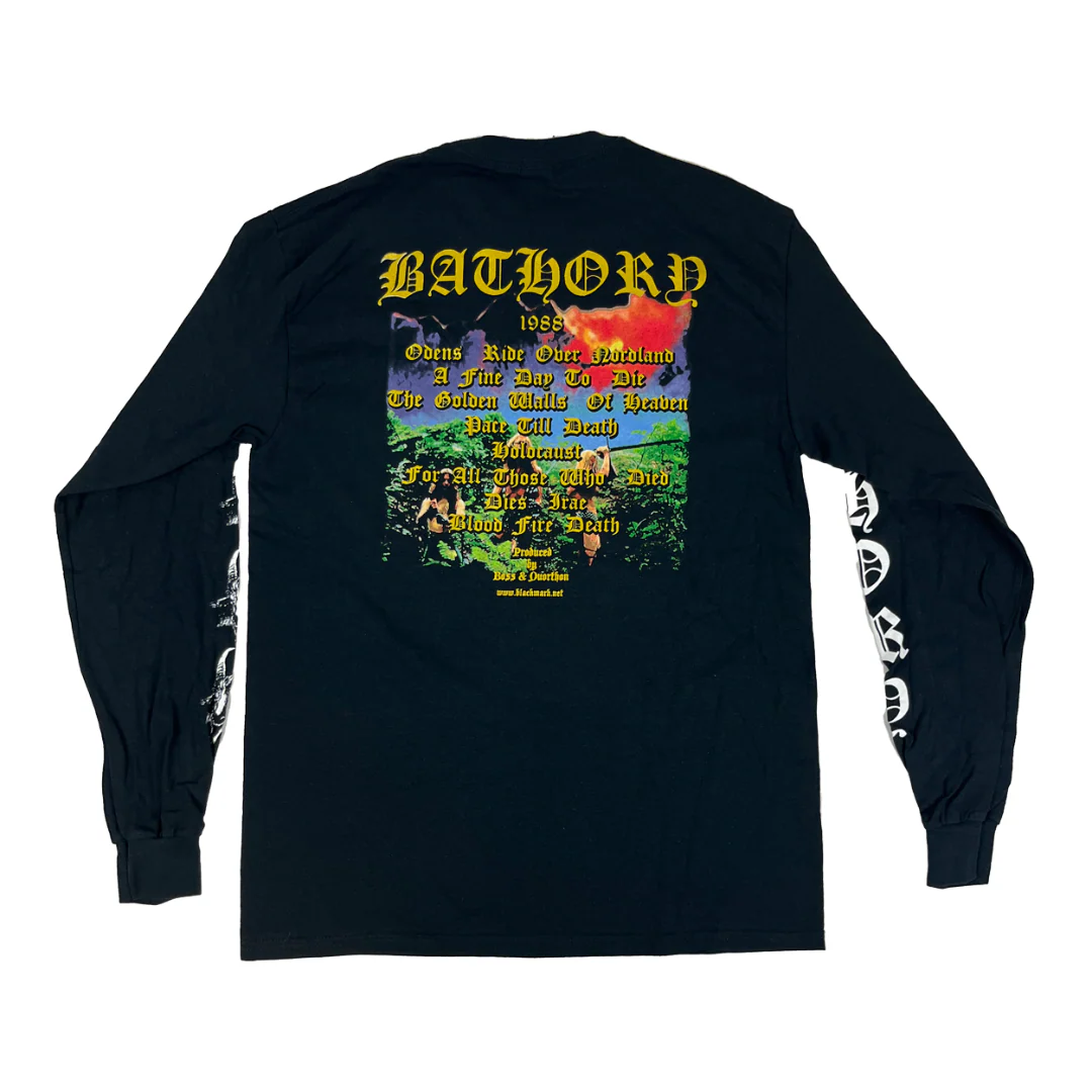 BATHORY 'BLOOD FIRE DEATH' LONGSLEEVE - Image 2