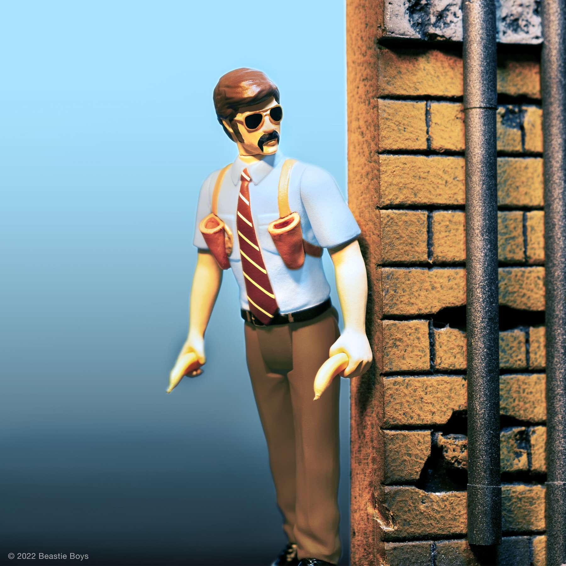 BEASTIE BOYS 'SABOTAGE' WAVE 1 REACTION FIGURES - SET OF 3 - Image 4