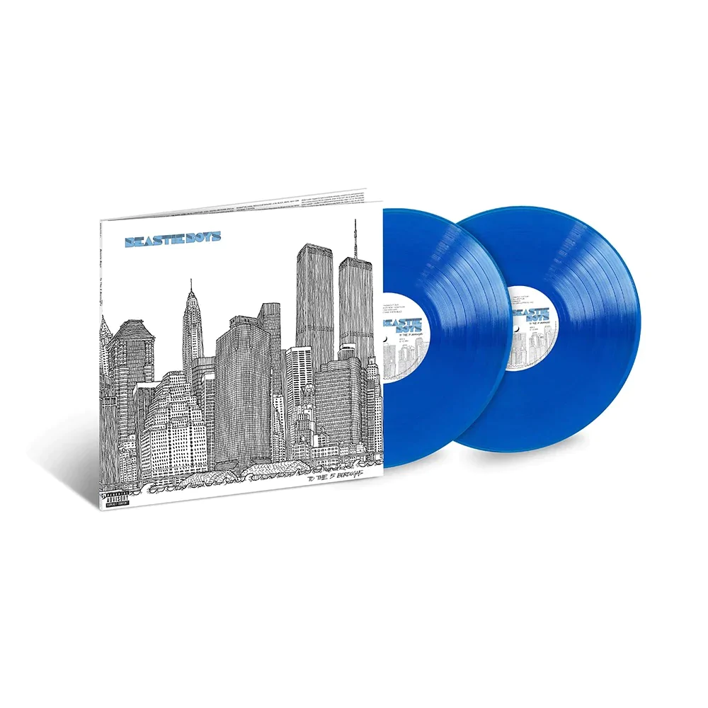 BEASTIE BOYS 'TO THE 5 BOROUGHS' 2LP - BLUE - Image 2