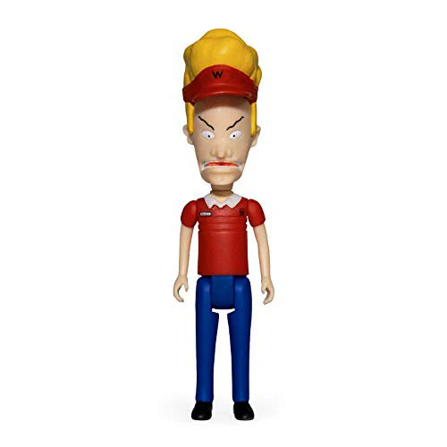 BEAVIS AND BUTT-HEAD REACTION FIGURE - BURGER WORLD BEAVIS - Image 2