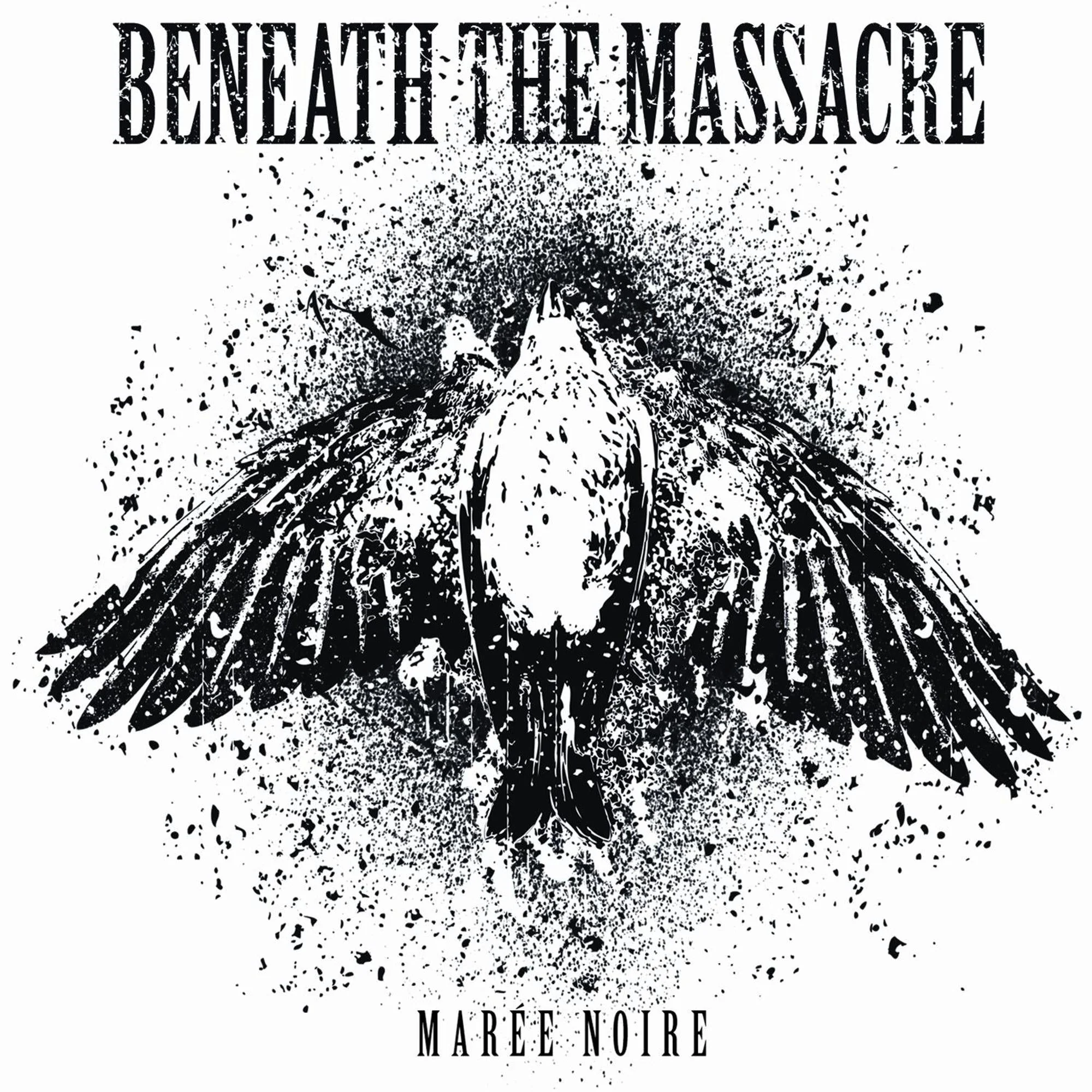 BENEATH THE MASSACRE 'MAREE NOIRE' EP - WHITE/BLACK