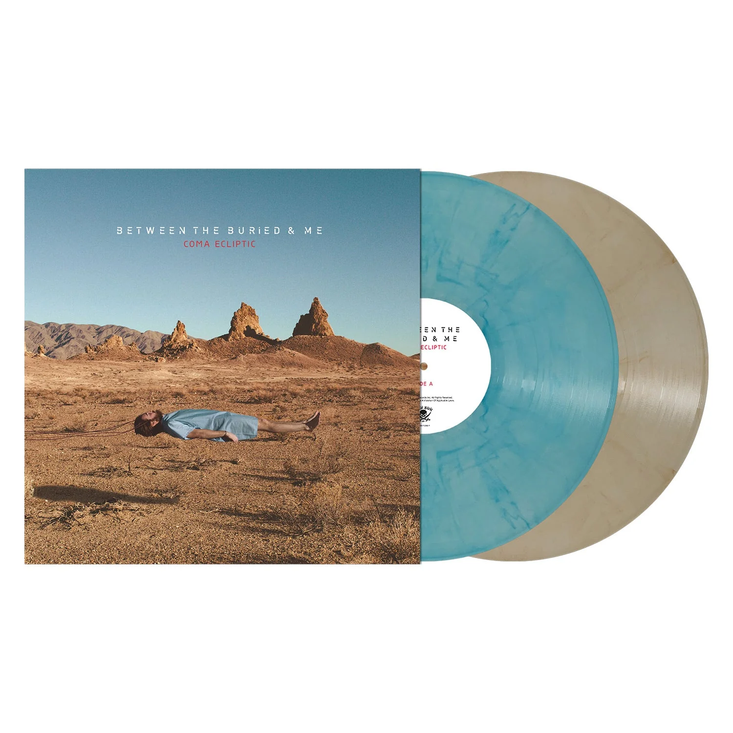 BETWEEN THE BURIED AND ME 'COMA ECLIPTIC' 2LP - TRANSLUCENT BLUE BROWN MARBLE