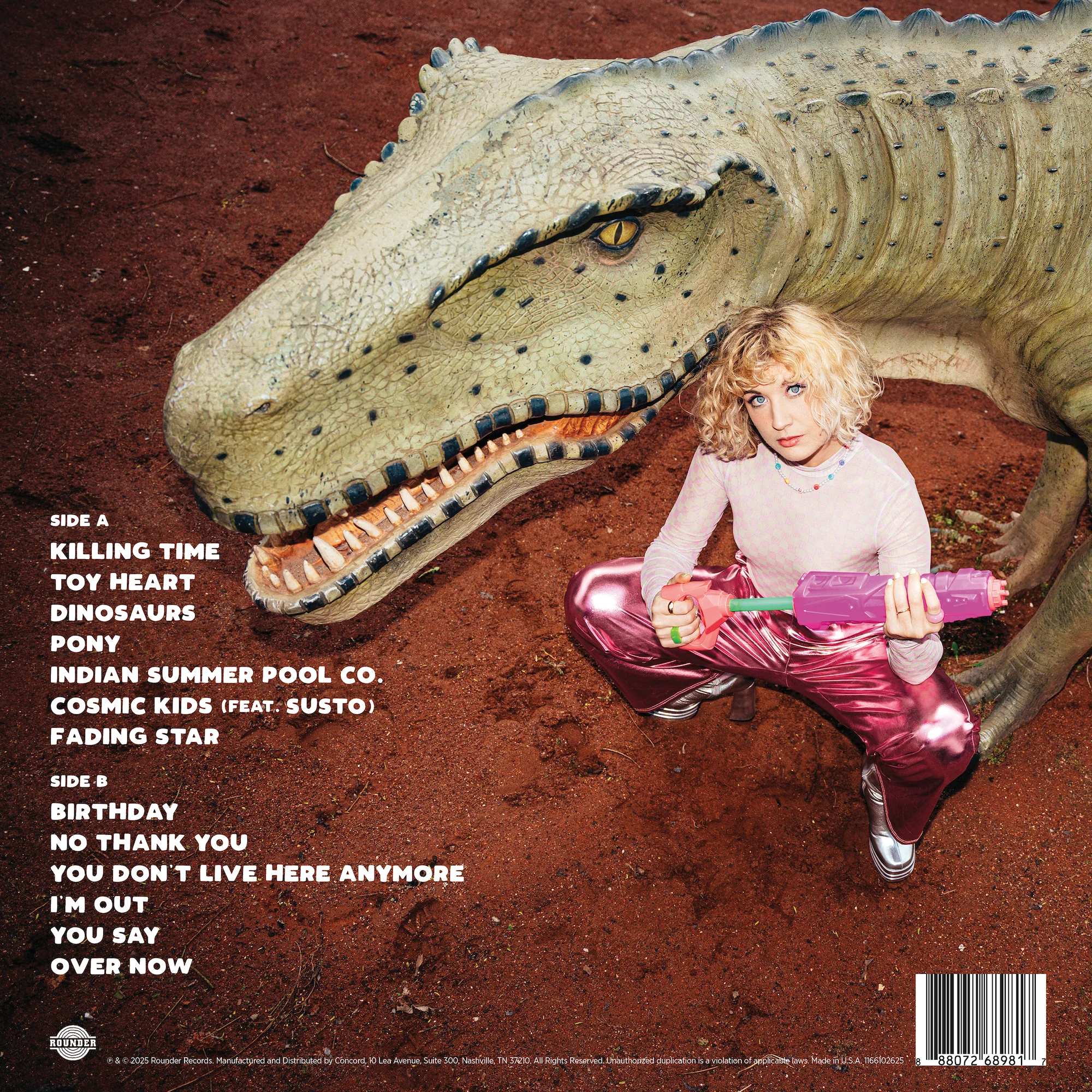 JUDY BLANK 'BIG MOOD' LP (Opaque Hot Pink Vinyl) - Image 3