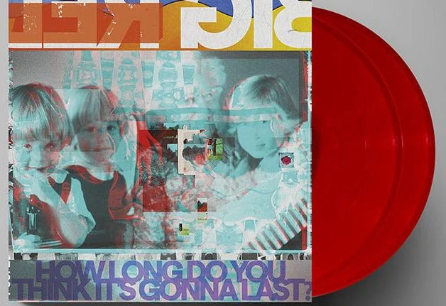 BIG RED MACHINE 'HOW LONG DO YOU THINK IT'S GONNA LAST?' 2LP - RED