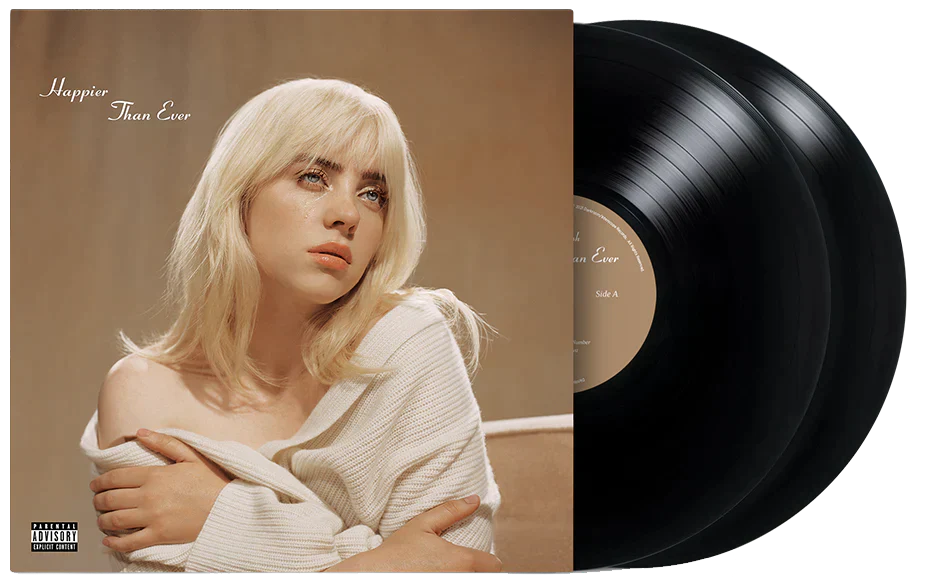 BILLIE EILISH 'HAPPIER THAN EVER' 2LP - Image 2