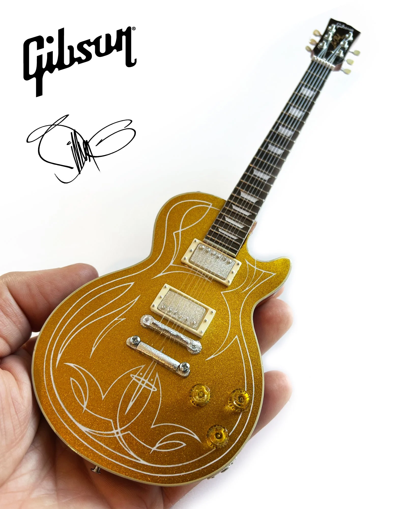 BILLY F GIBBONS OFFICIALLY LICENSED SIGNATURE MINI GUITAR MODEL COLLECTION - SET OF 3 - Image 13