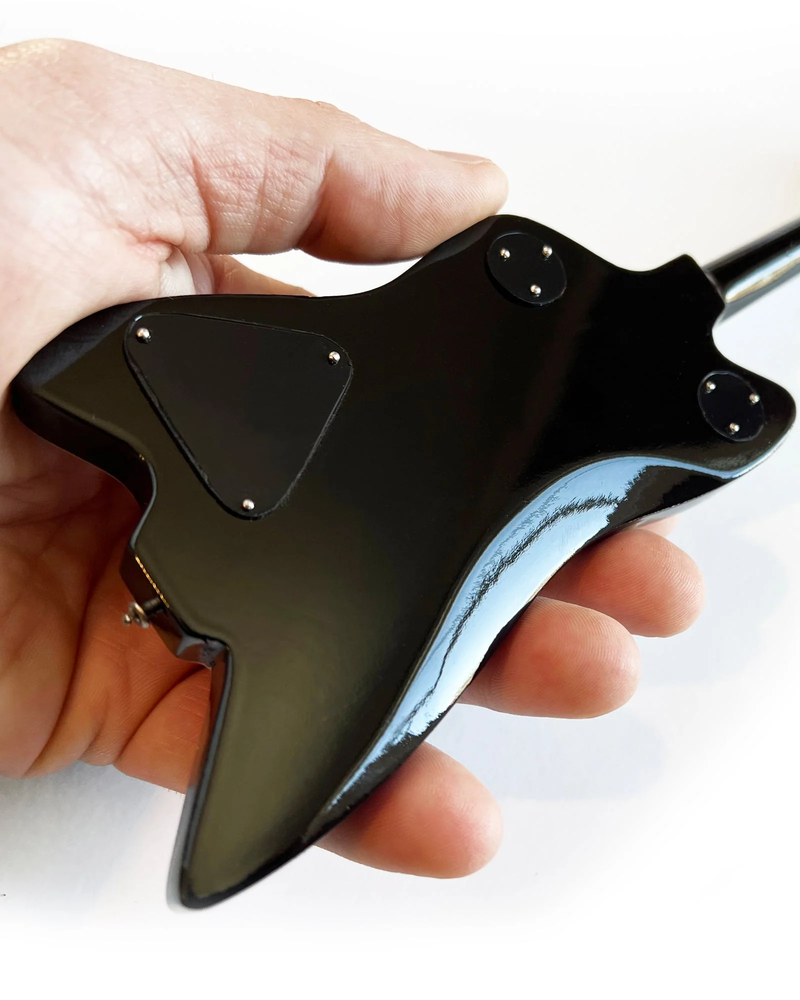 BILLY F GIBBONS SIGNATURE BILLY BO GRETSCH MINIATURE GUITAR MODEL REPLICA COLLECTIBLE - Image 10