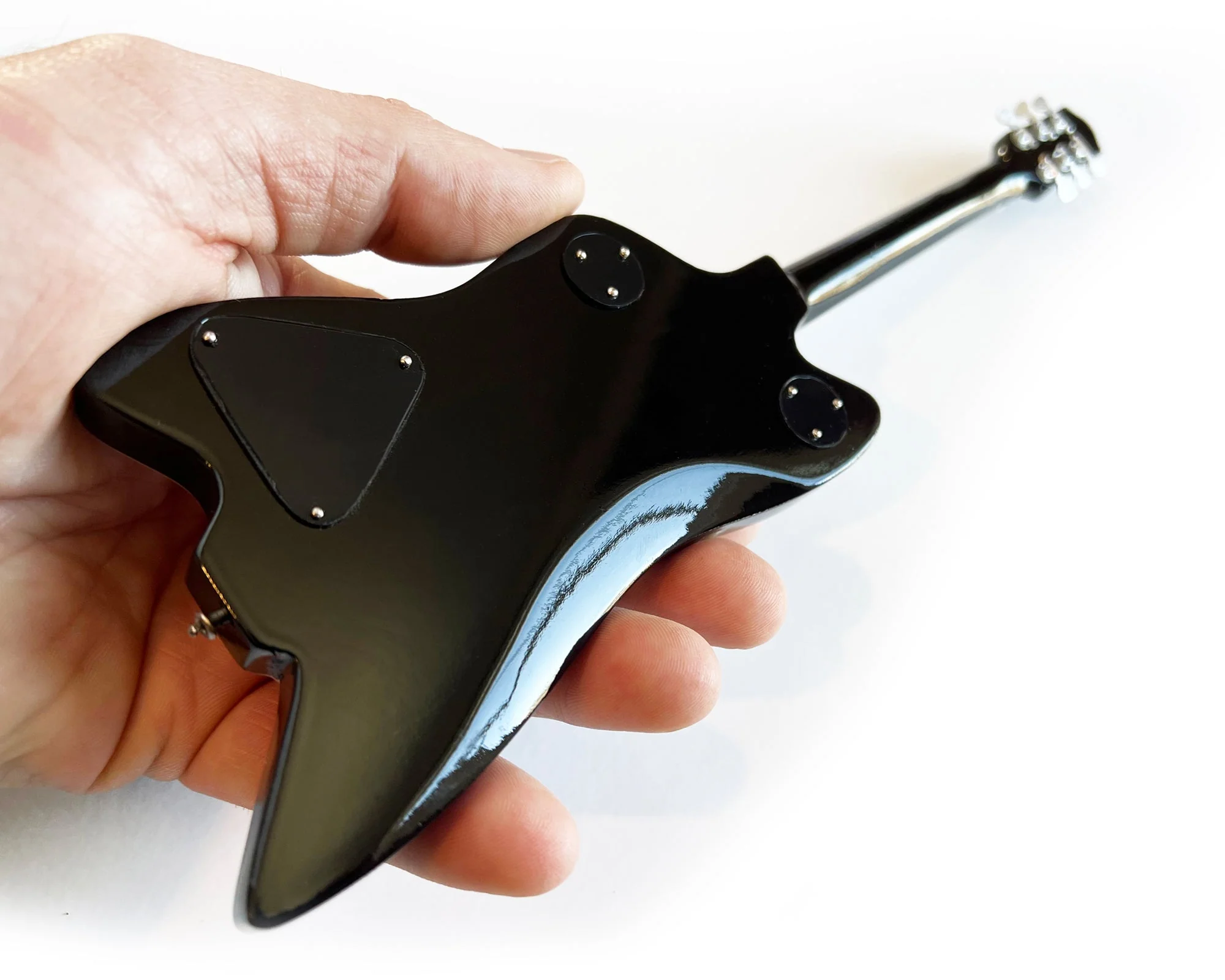 BILLY F GIBBONS SIGNATURE BILLY BO GRETSCH MINIATURE GUITAR MODEL REPLICA COLLECTIBLE - Image 9
