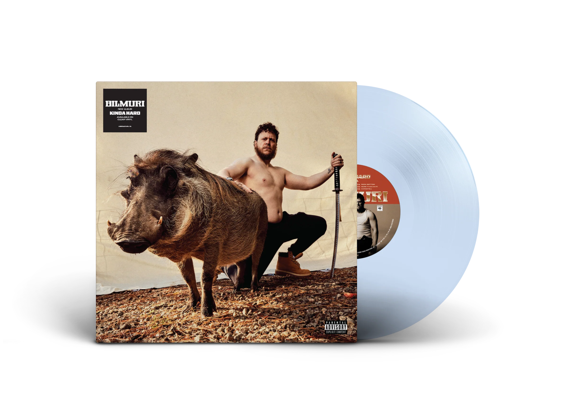 BILMURI 'KINDA HARD' LP (Clear Vinyl)