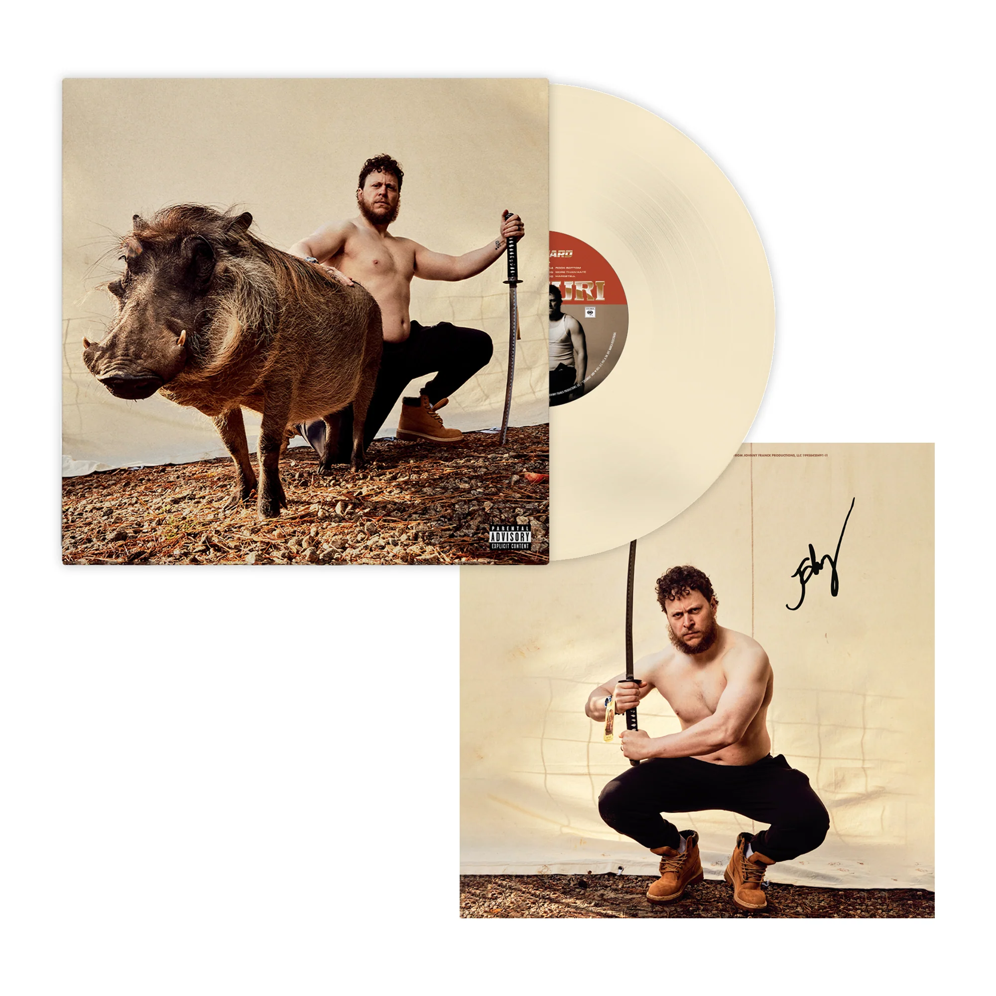 BILMURI 'KINDA HARD' LP (Limited Edition, Tusk Vinyl w/ Signed Insert)