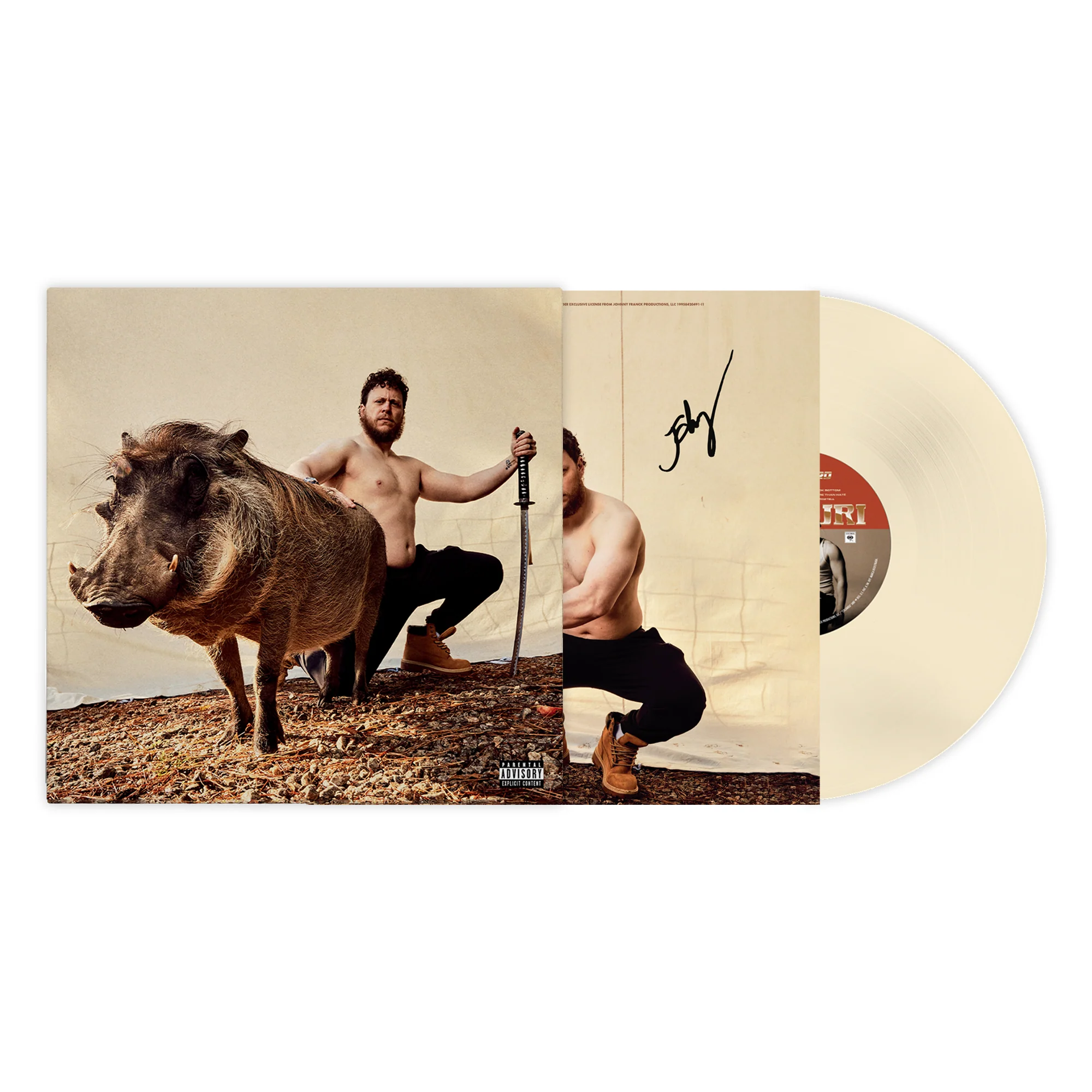 BILMURI 'KINDA HARD' LP (Limited Edition, Tusk Vinyl w/ Signed Insert) - Image 2