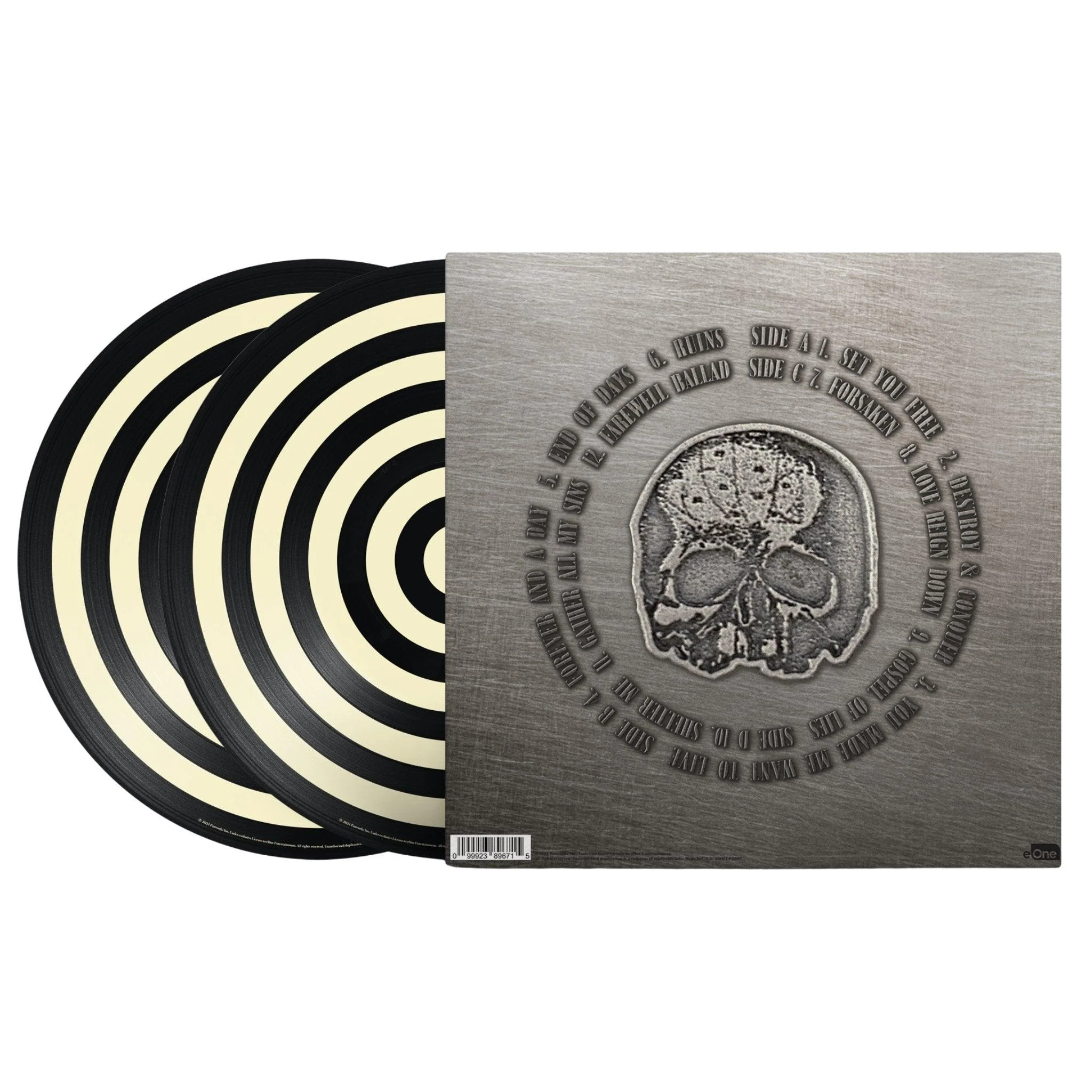 BLACK LABEL SOCIETY 'DOOM CREW INC' 2LP (Bullseye Picture Disc Vinyl) - Image 2