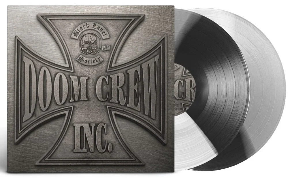 BLACK LABEL SOCIETY 'DOOM CREW INC.' 2LP - LTD. 500 - GREY/BLACK/WHITE - Image 3