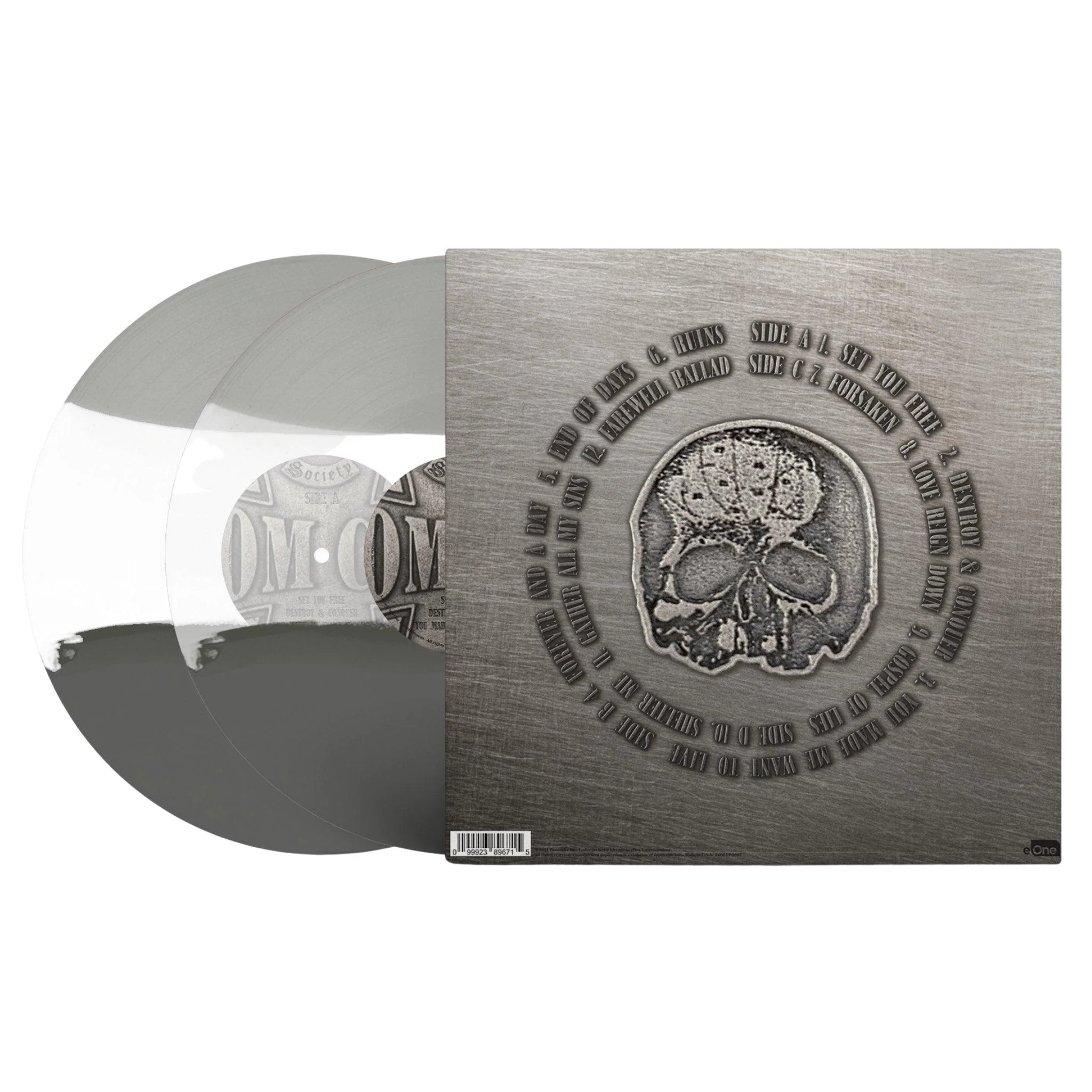 BLACK LABEL SOCIETY 'DOOM CREW INC' 2LP (Tri-Color Stripe Vinyl) - Image 2