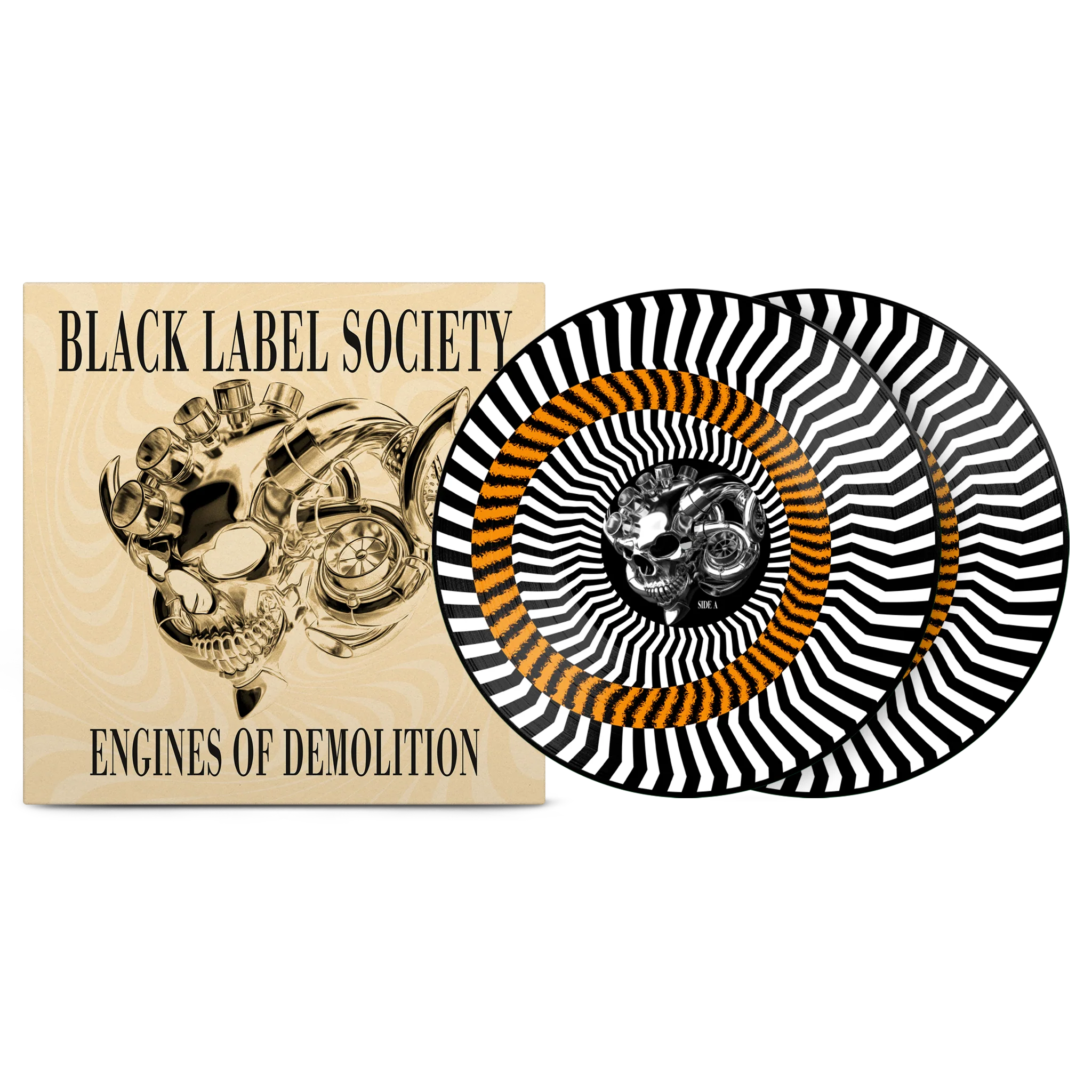BLACK LABEL SOCIETY 'ENGINES OF DEMOLITION' LP (Custard Zoetrope Vinyl)
