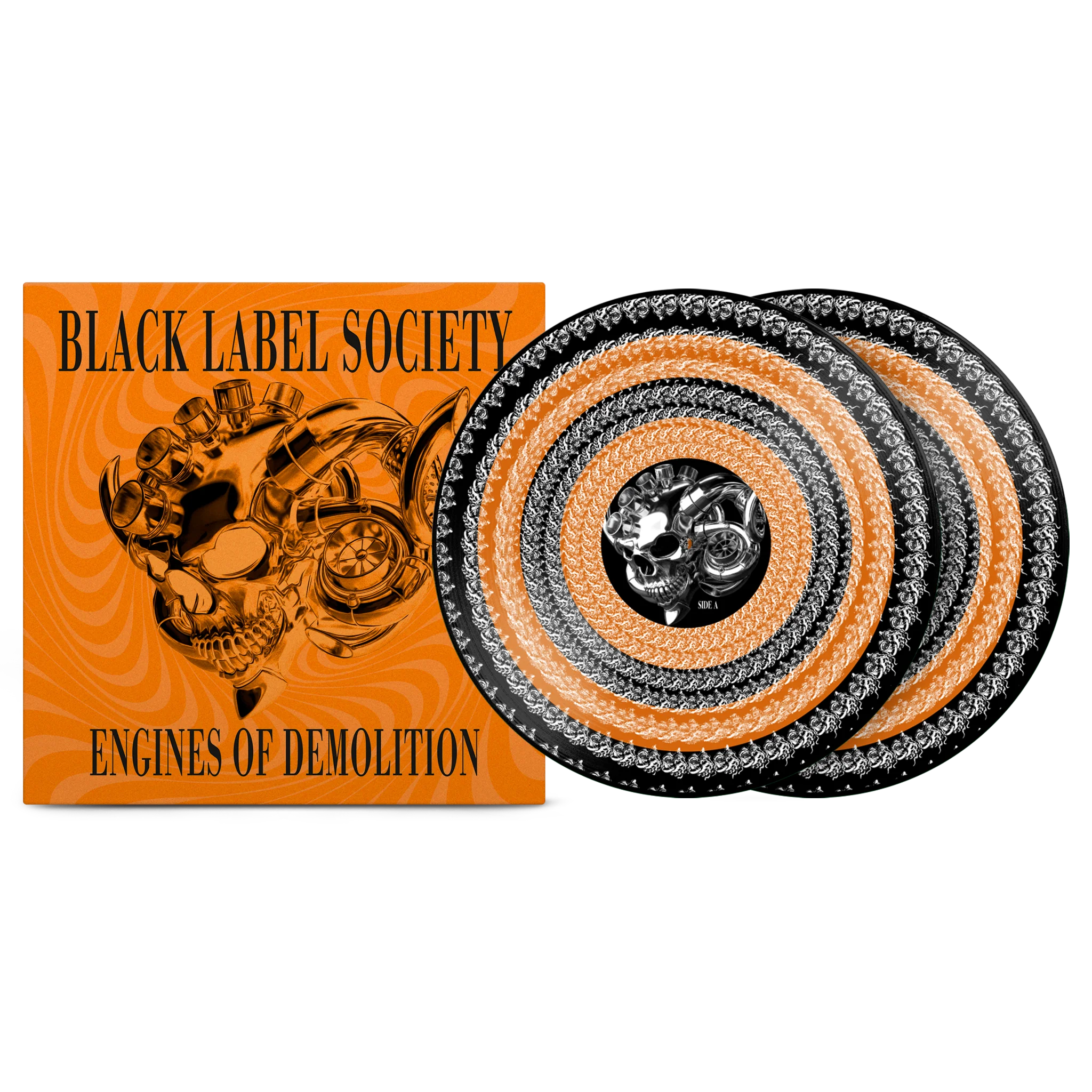BLACK LABEL SOCIETY 'ENGINES OF DEMOLITION' LP (Orange Zoetrope Vinyl)