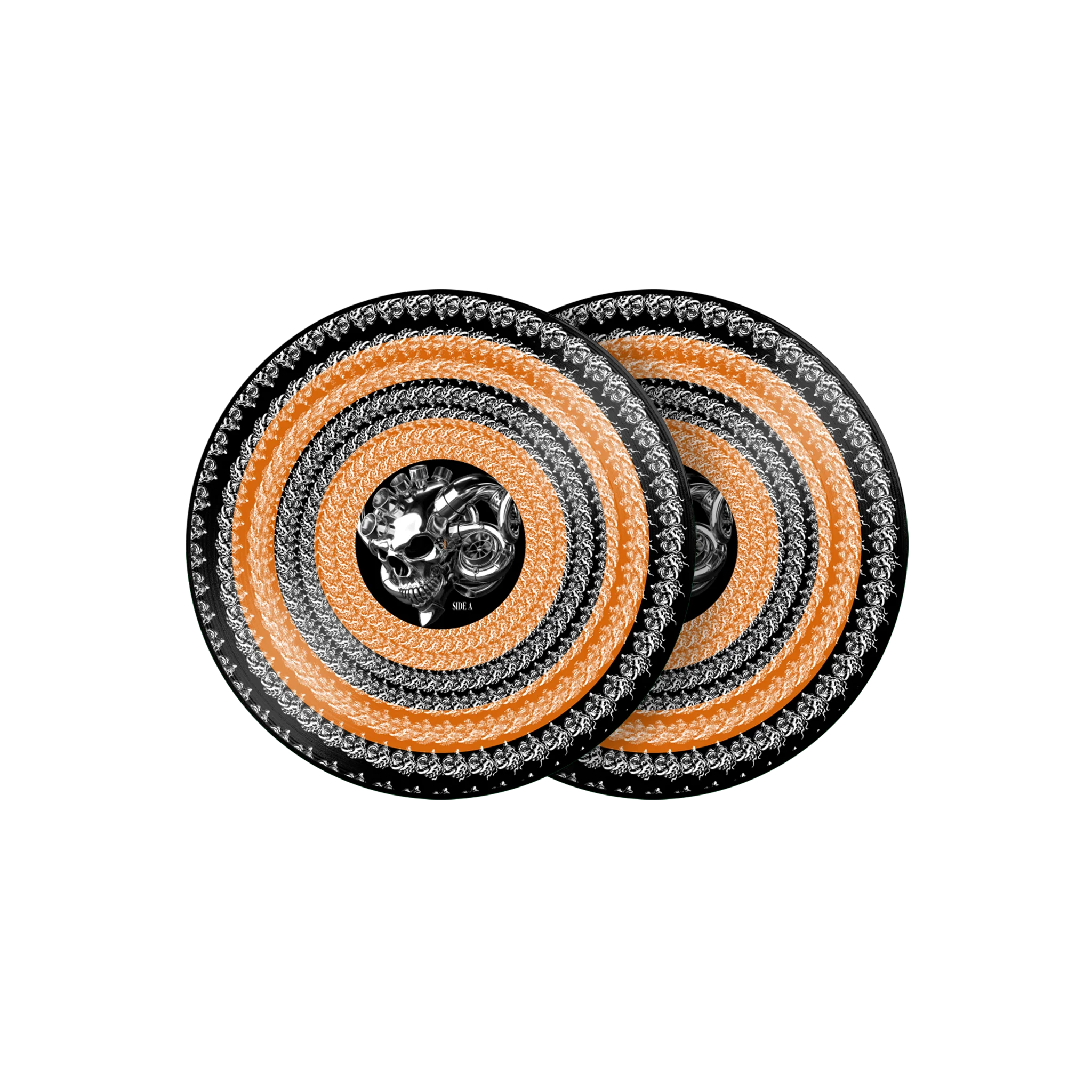 BLACK LABEL SOCIETY 'ENGINES OF DEMOLITION' LP (Orange Zoetrope Vinyl) - Image 2