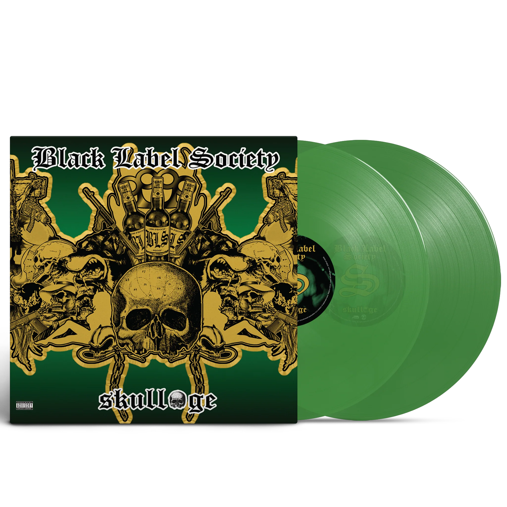 BLACK LABEL SOCIETY 'SKULLAGE' 2LP (Green Vinyl)