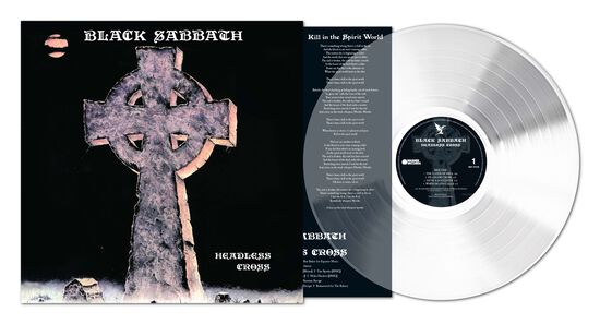 BLACK SABBATH 'HEADLESS CROSS' LP - 2024 REMASTERED - CLEAR
