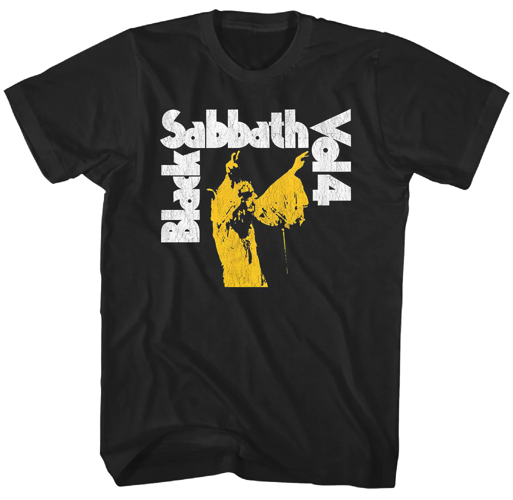 BLACK SABBATH "VOL. 4 COAL" T-SHIRT
