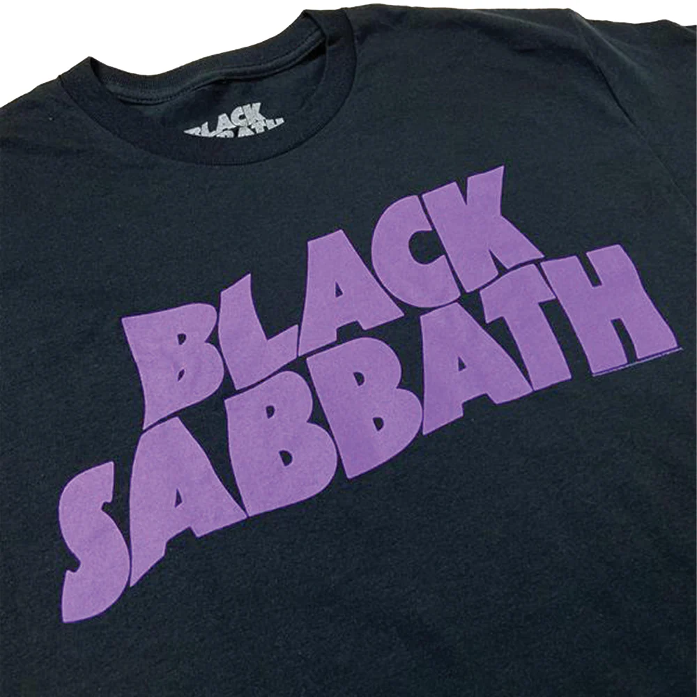 BLACK SABBATH 'WAVY LOGO' T-SHIRT - Image 2