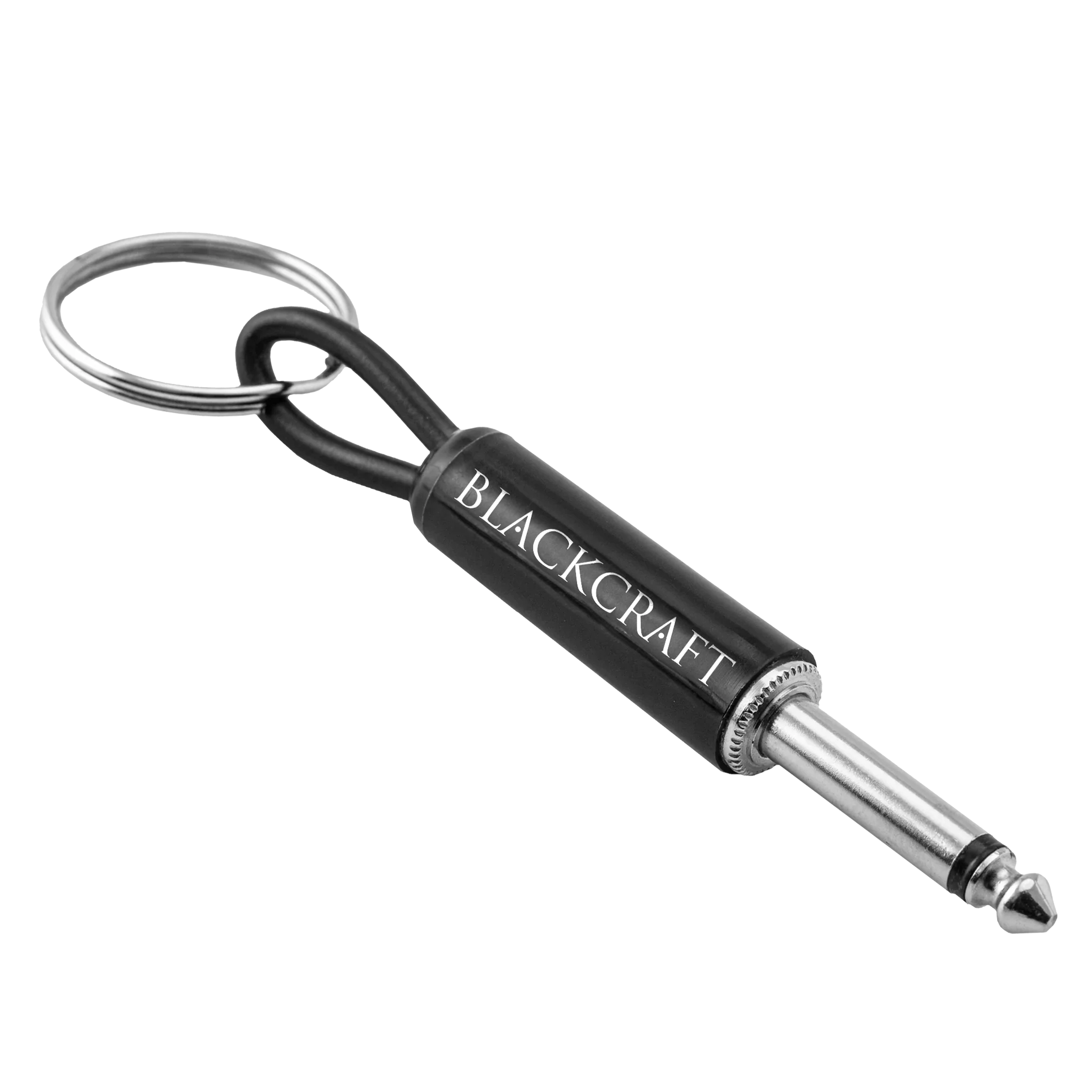 BLACKCRAFT LOGO GUITAR PLUG KEYCHAIN