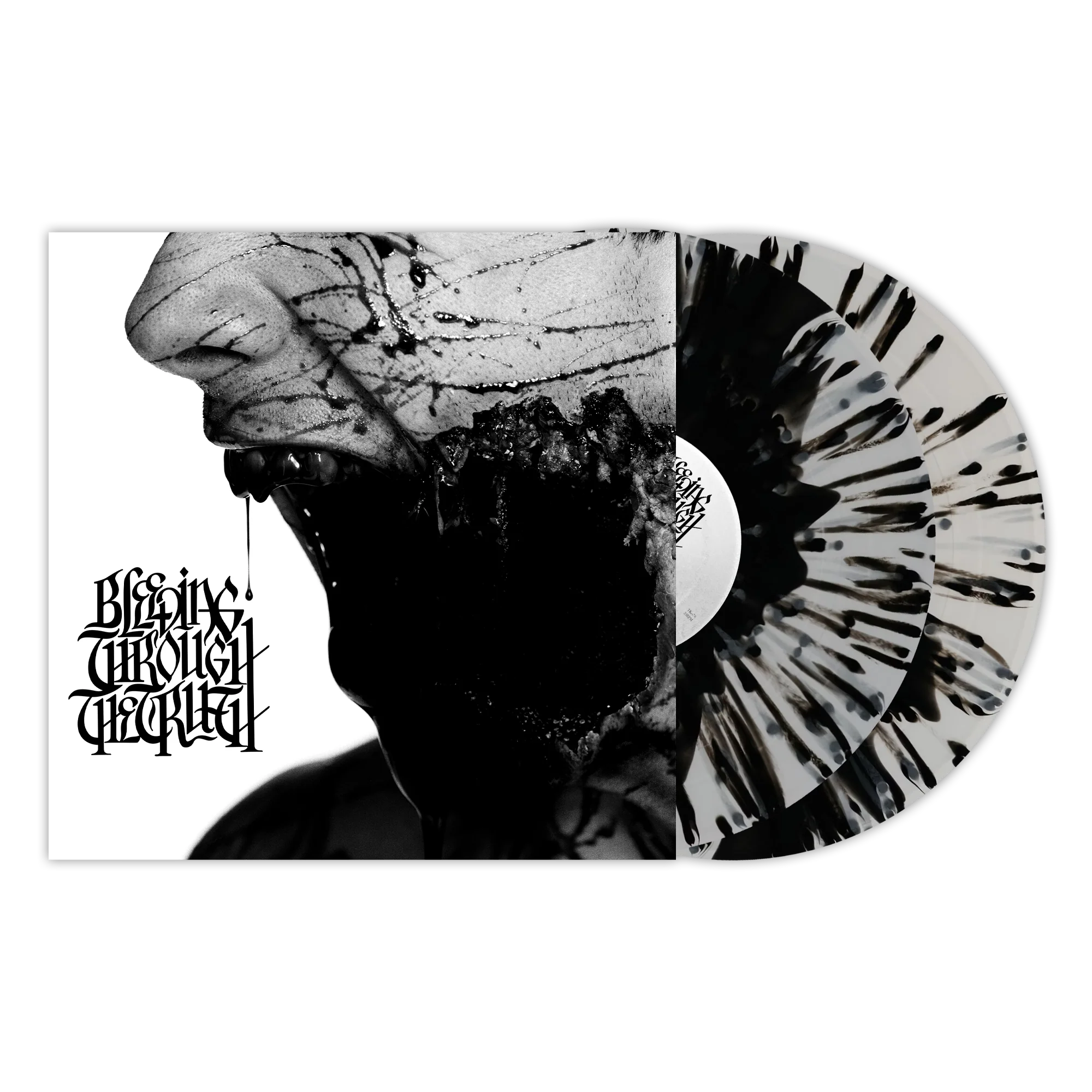BLEEDING THROUGH ‘THE TRUTH’ 2LP (Limited Edition – Only 600 Made, Black Inside Splatter Vinyl)