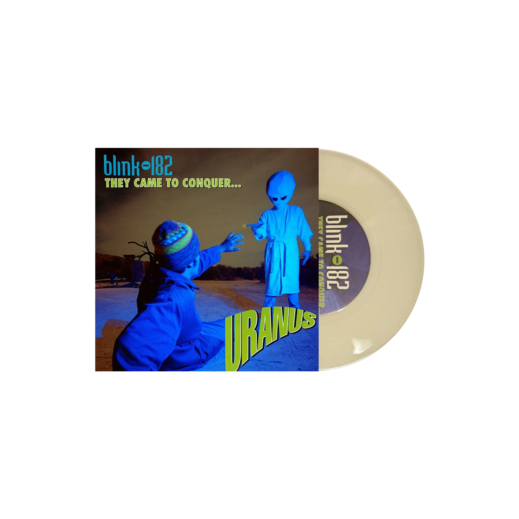 BLINK 182 ‘THEY CAME TO CONQUER URANUS’ 7' (Glow-in-the-dark Vinyl)