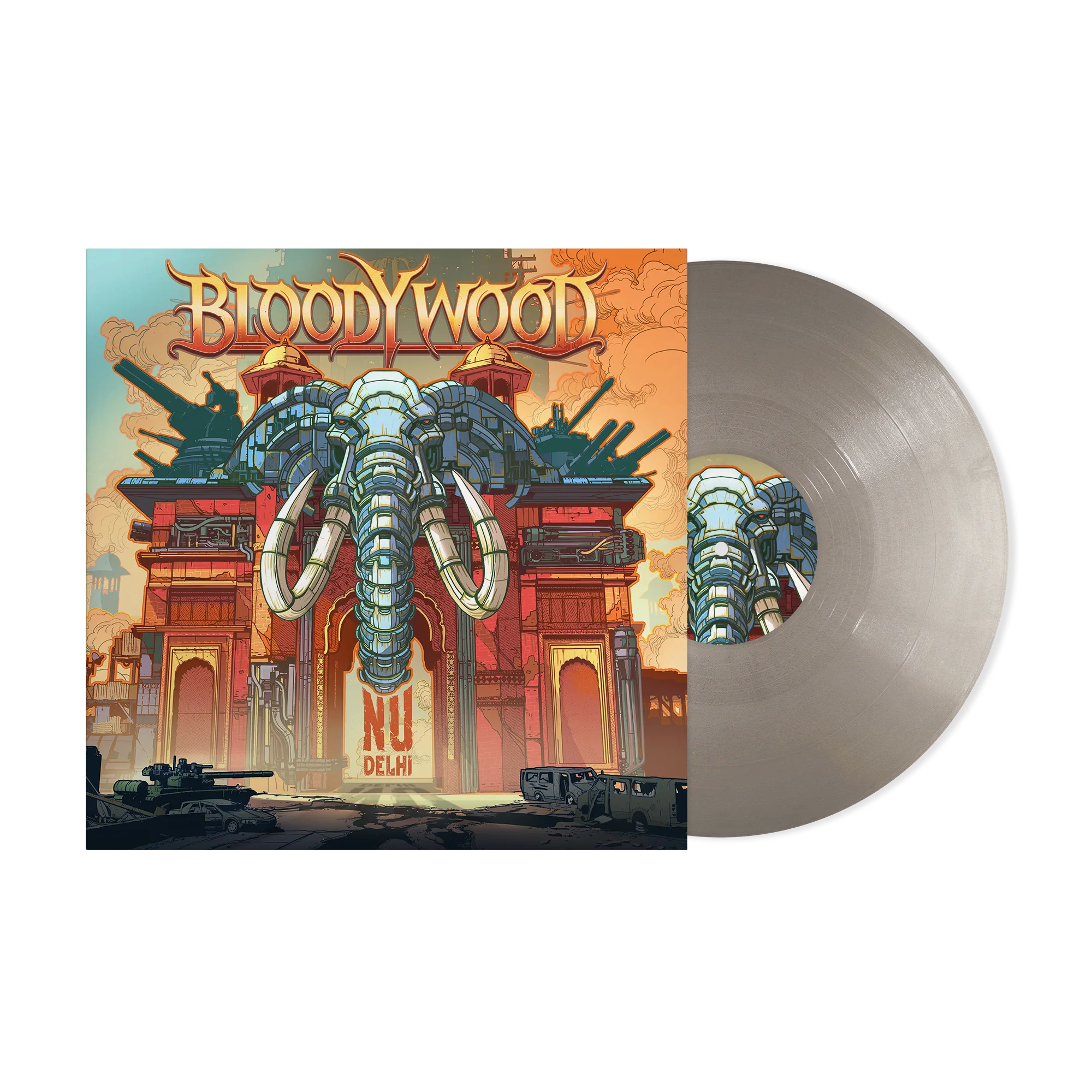 BLOODYWOOD ‘NU DELHI’ LP - LTD. 300 - OPAQUE SILVER