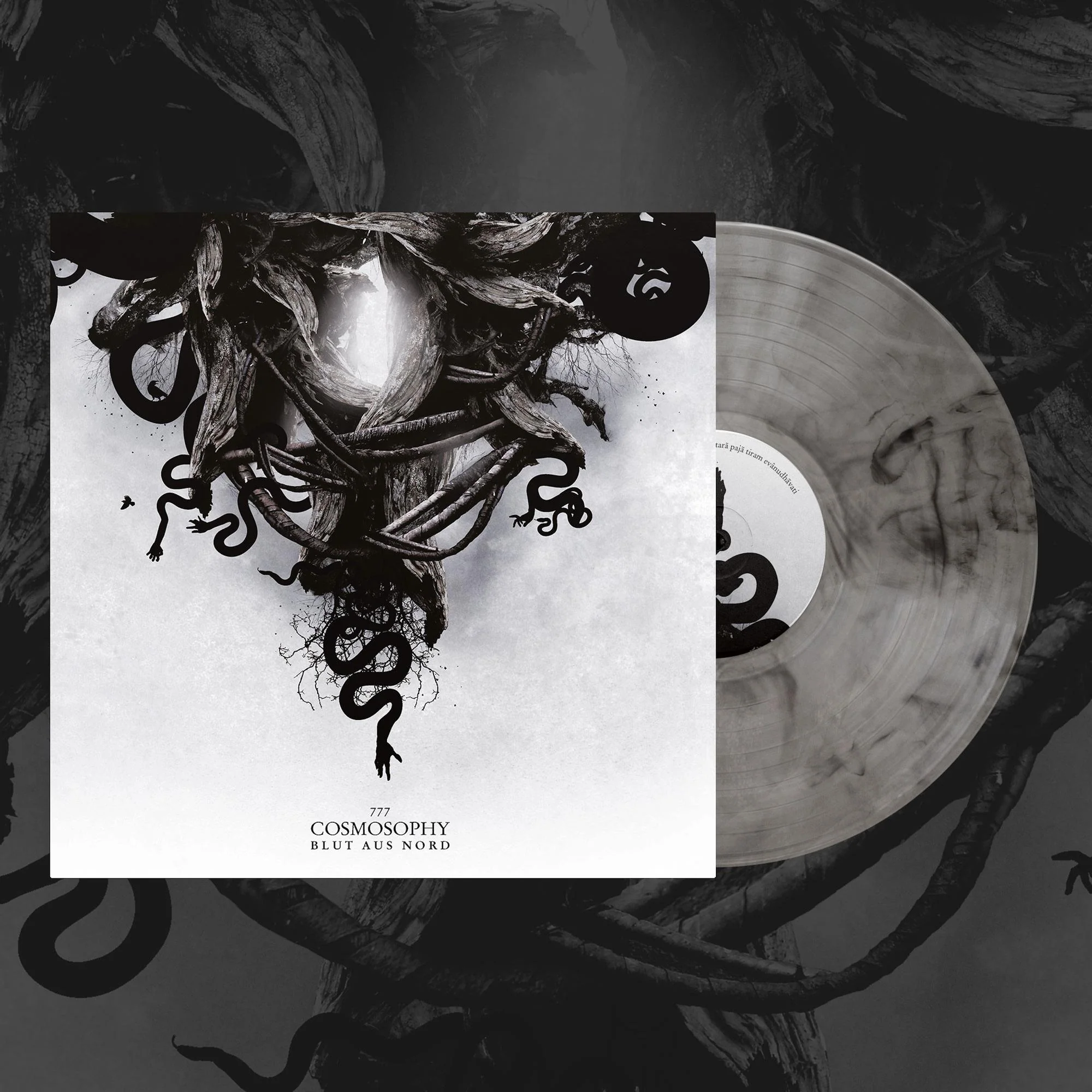 BLUT AUS NORD '777 - COSMOSOPHY' LP - NATURAL/BLACK SWIRL