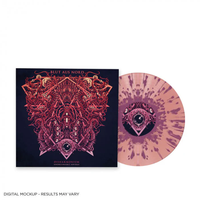 BLUT AUS NORD 'DISHARMONIUM - UNDREAMABLE ABYSSES' LP - PINK/PURPLE