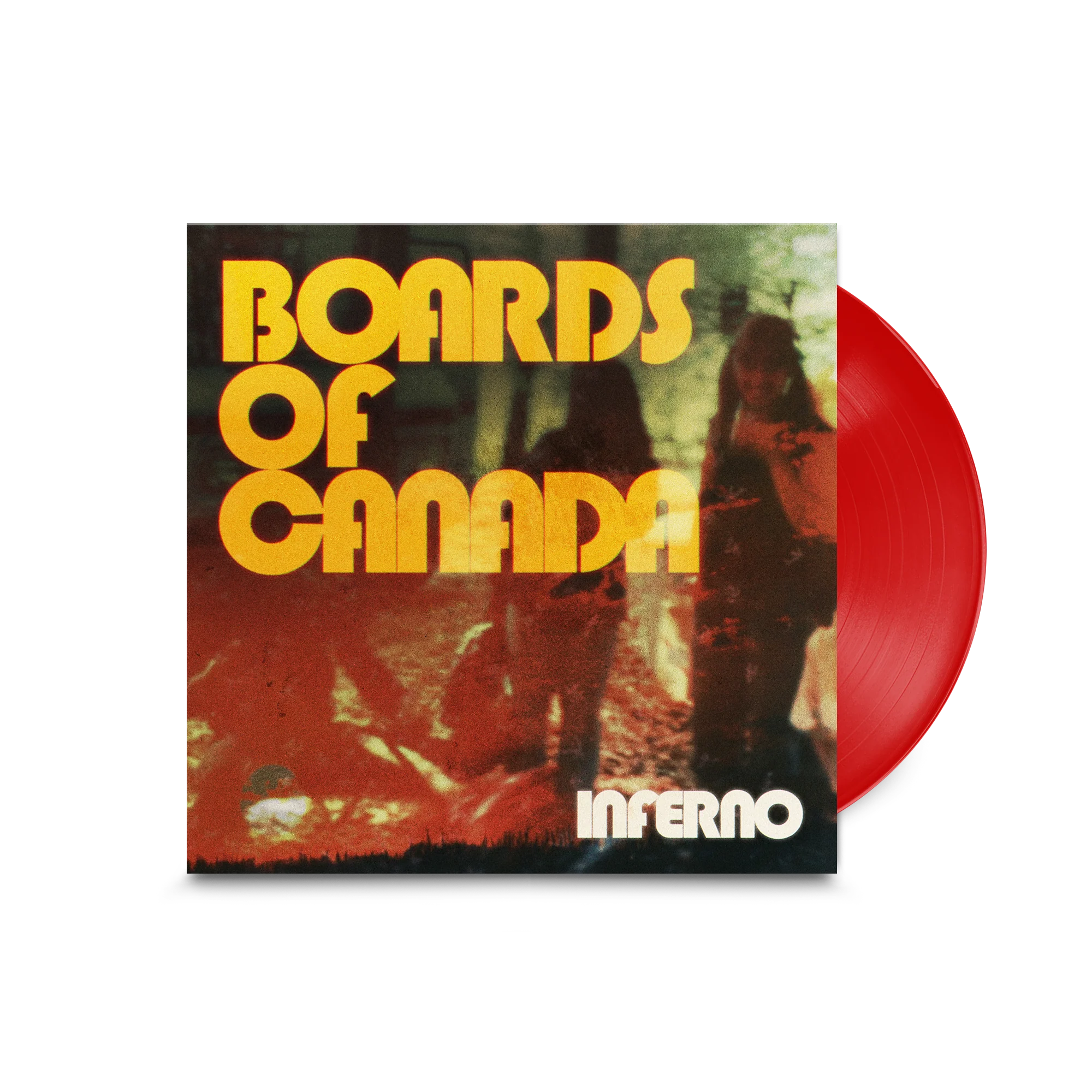BOARDS OF CANADA 'INFERNO' 2LP (Deluxe, Transparent Red Vinyl)