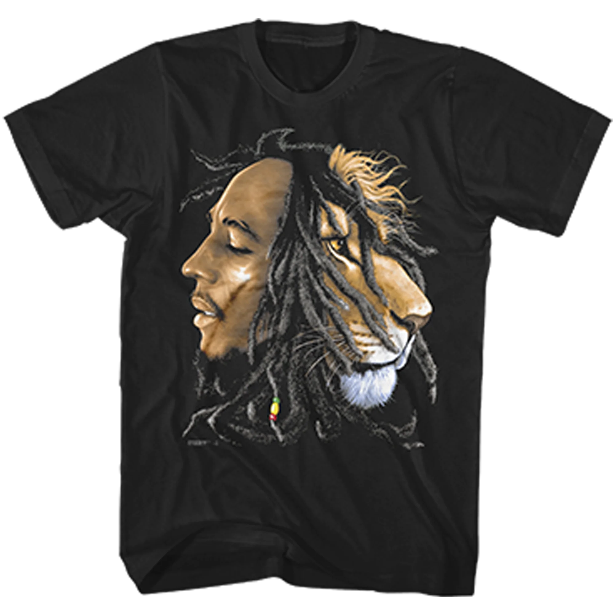 BOB MARLEY PROFILE T-SHIRTS LION/MARLEY