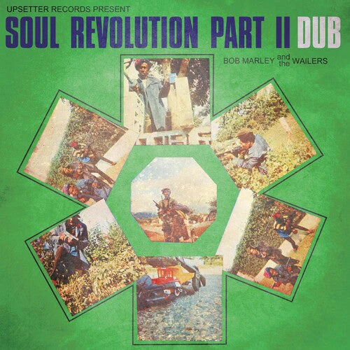 BOB MARLEY & THE WAILERS 'SOUL REVOLUTION PART II DUB' LP - GREEN SPLATTER