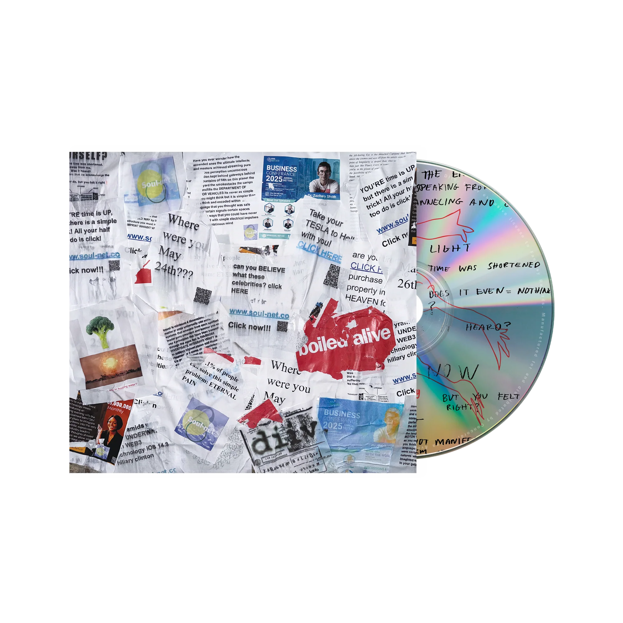 DIIV 'BOILED ALIVE' CD