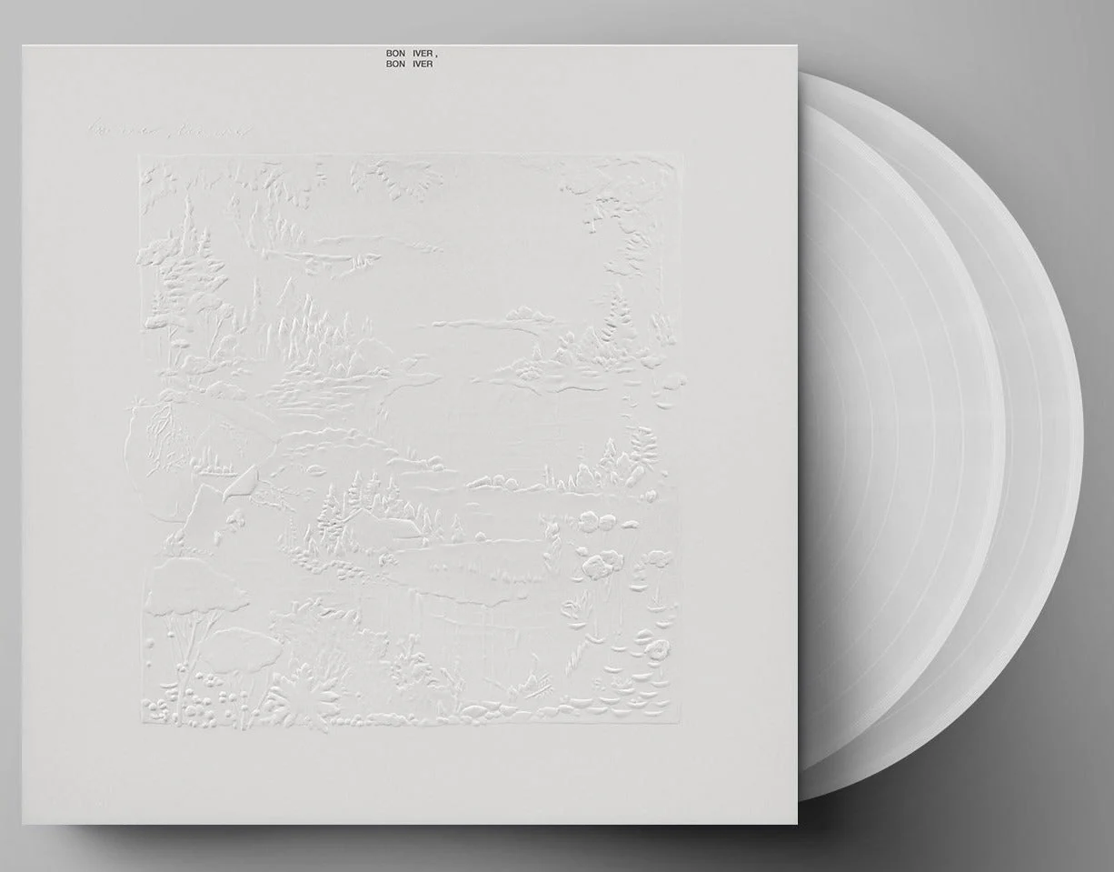 BON IVER 'BON IVER' 10TH ANNIVERSARY EDITION 2LP - WHITE