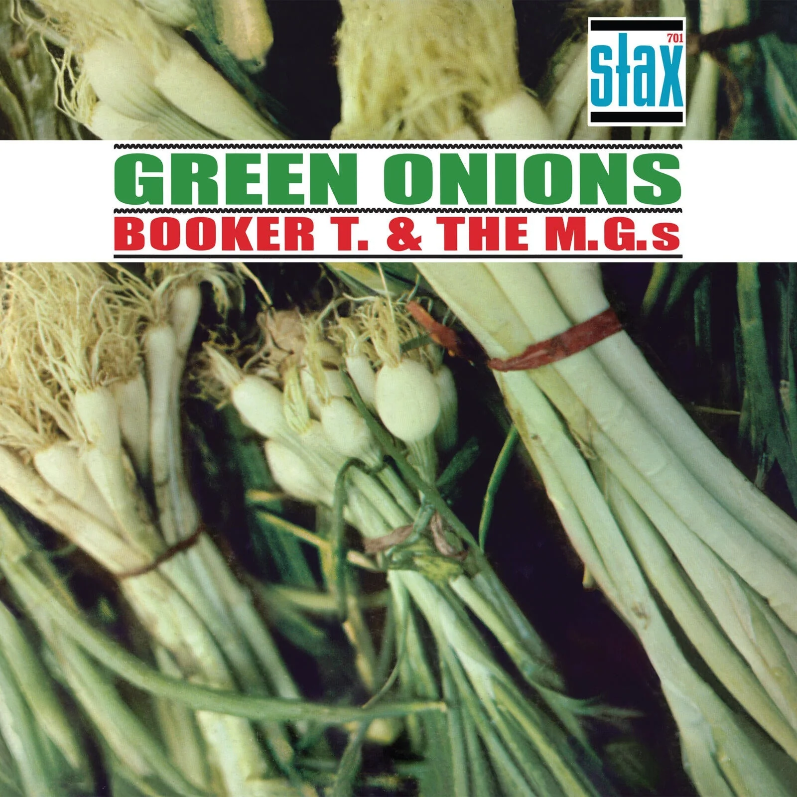 BOOKER T. & THE MG'S 'GREEN ONIONS' 60TH ANNIVERSARY LP - GREEN