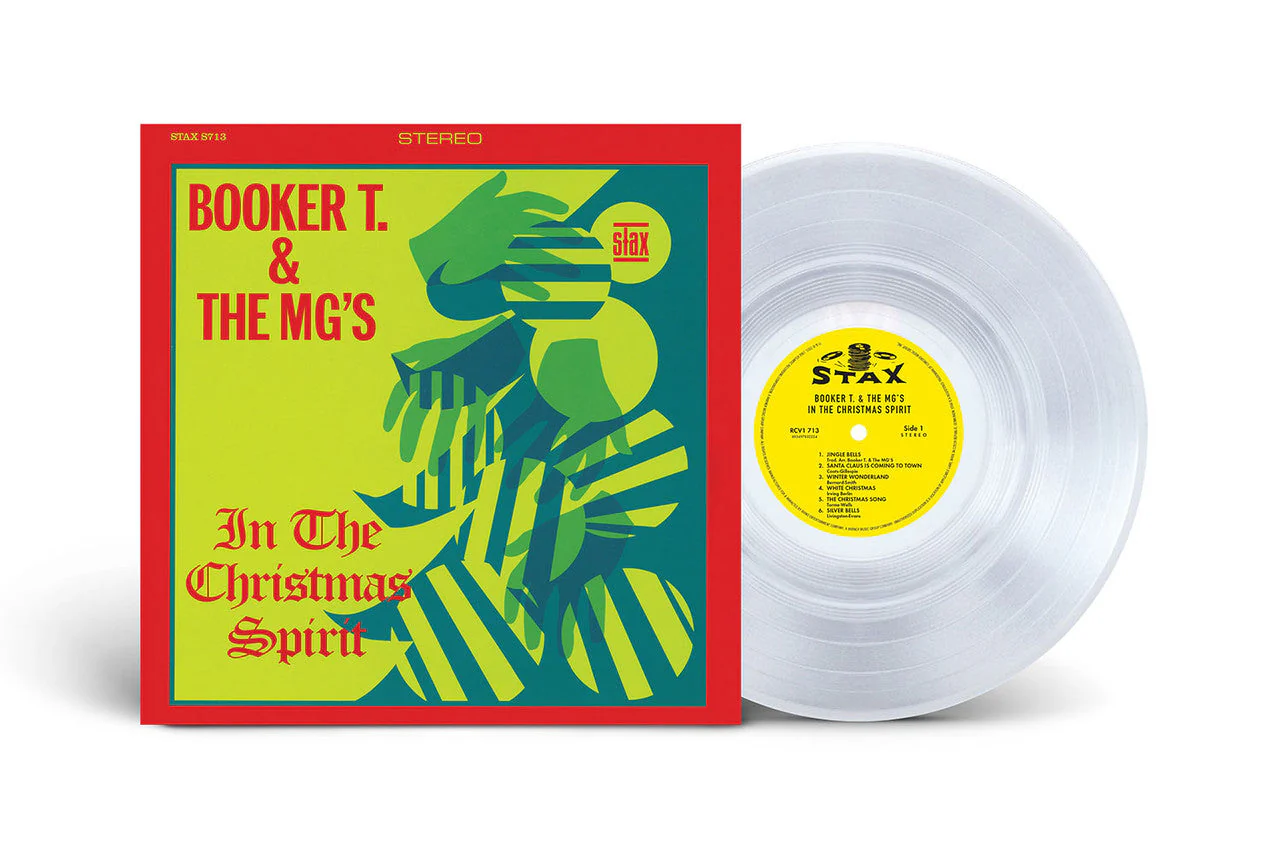 BOOKER T. & THE MG'S 'IN THE CHRISTMAS SPIRIT' LP - ATLANTIC 75/CLEAR