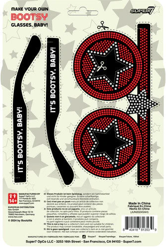 BOOTSY COLLINS REACTION FIGURE WAVE 3 - GLOW IN THE DARK - Image 5