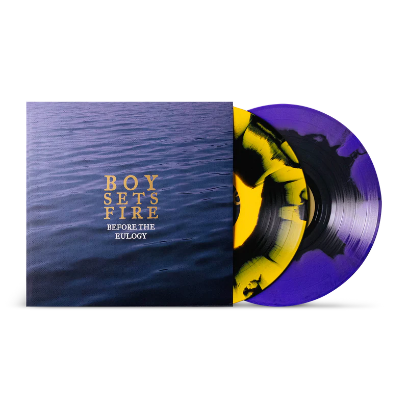 BOYSETSFIRE 'BEFORE THE EULOGY' 2LP - BLACK/YELLOW/PURPLE CLEAR